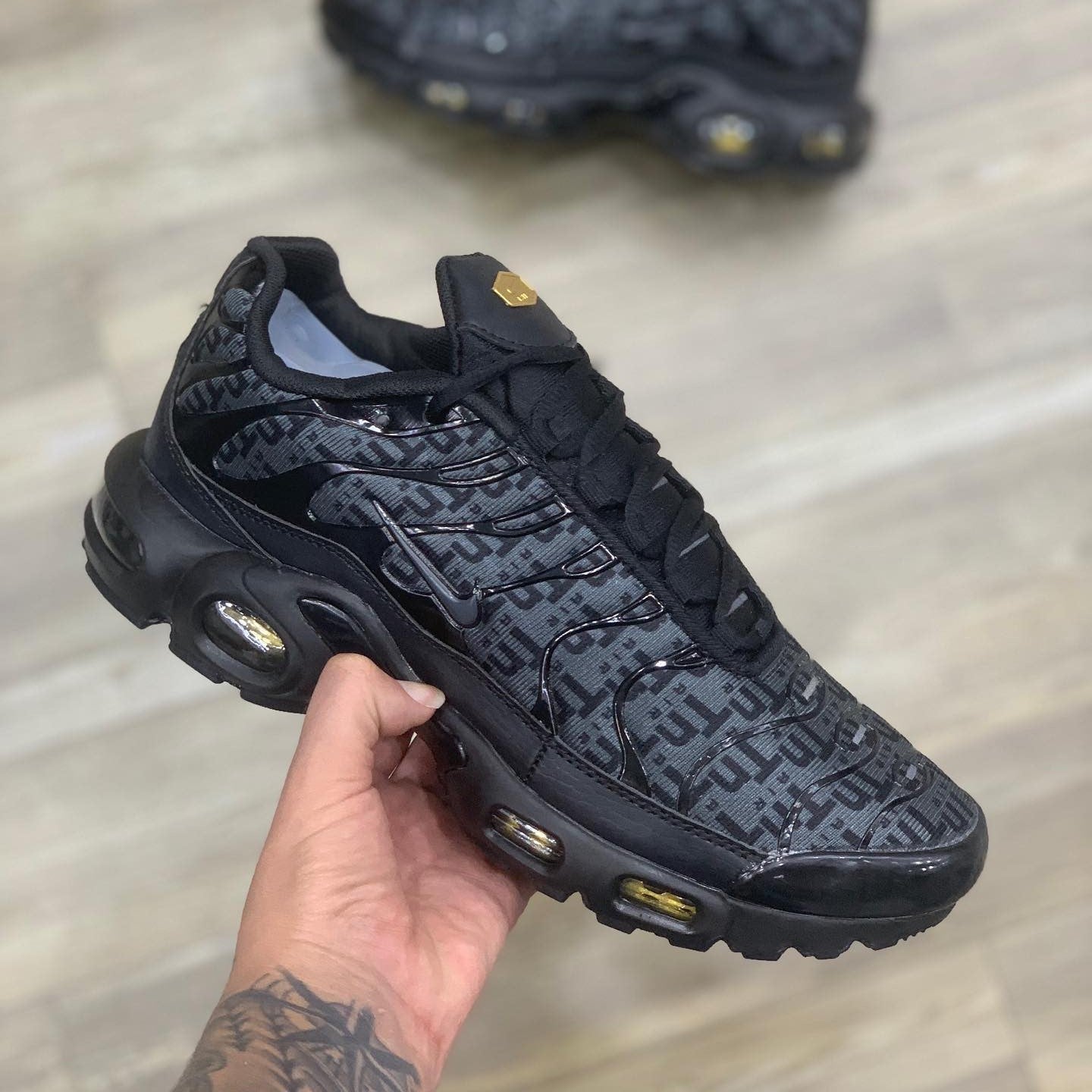 Air Max Plus TN Black Pattern