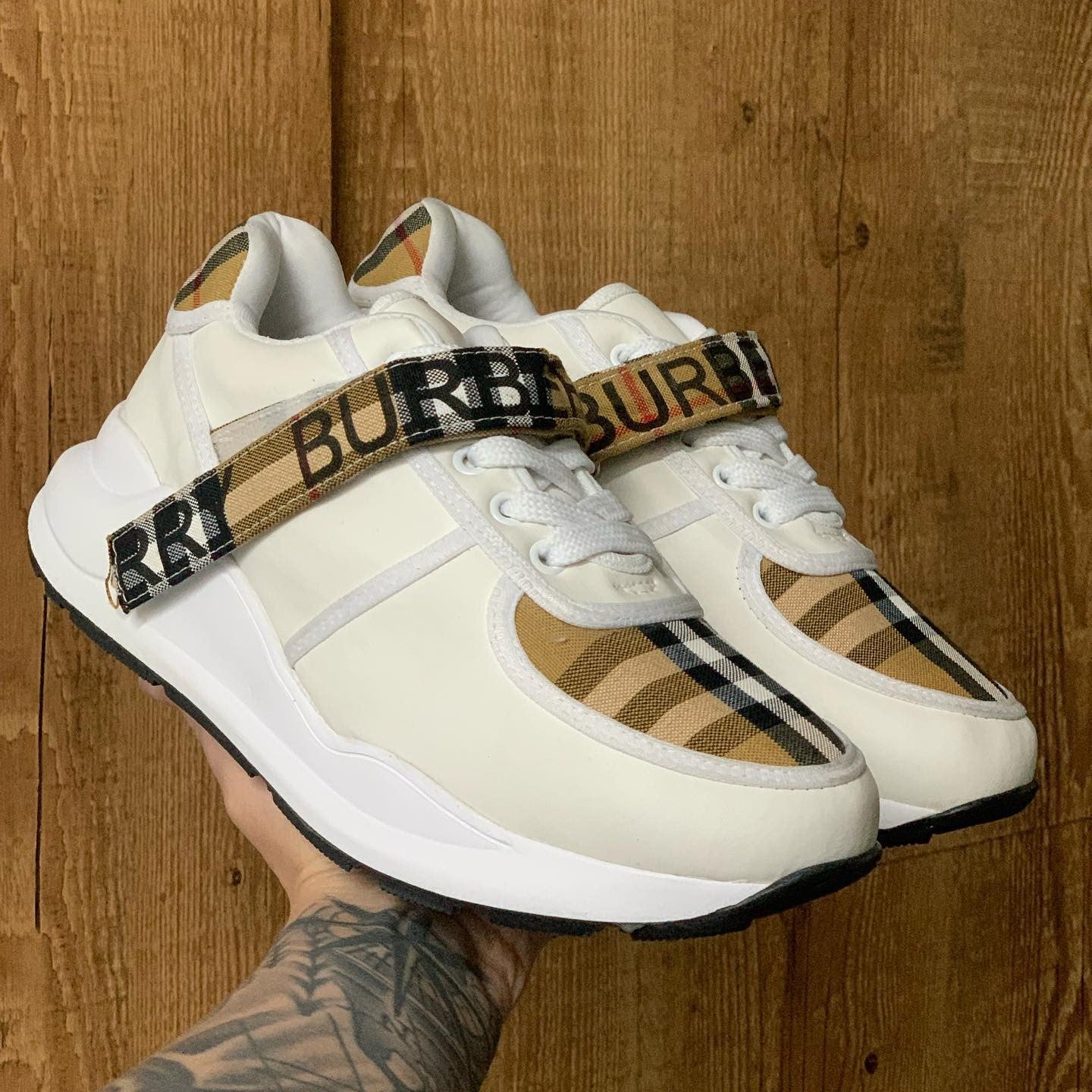 Burberry Ramsey Sneaker White
