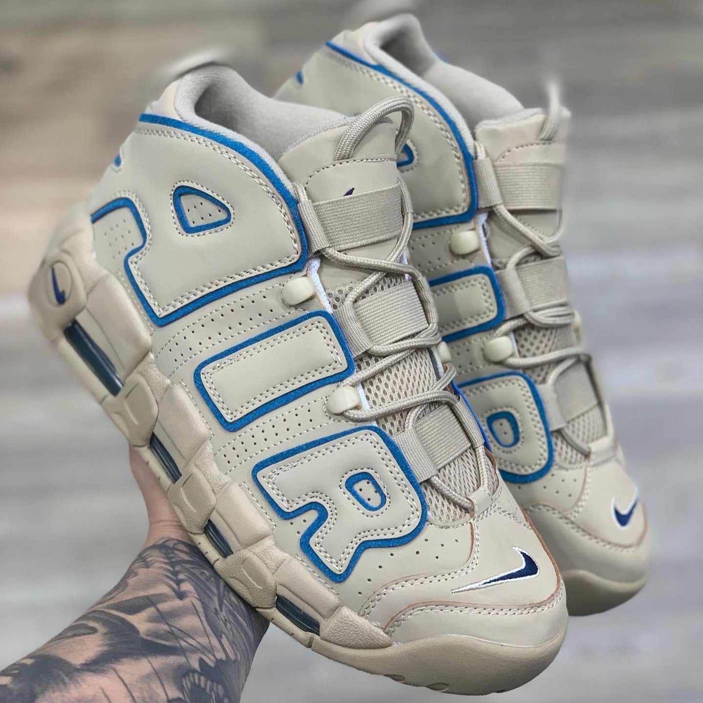 Air More Uptempo Limestone