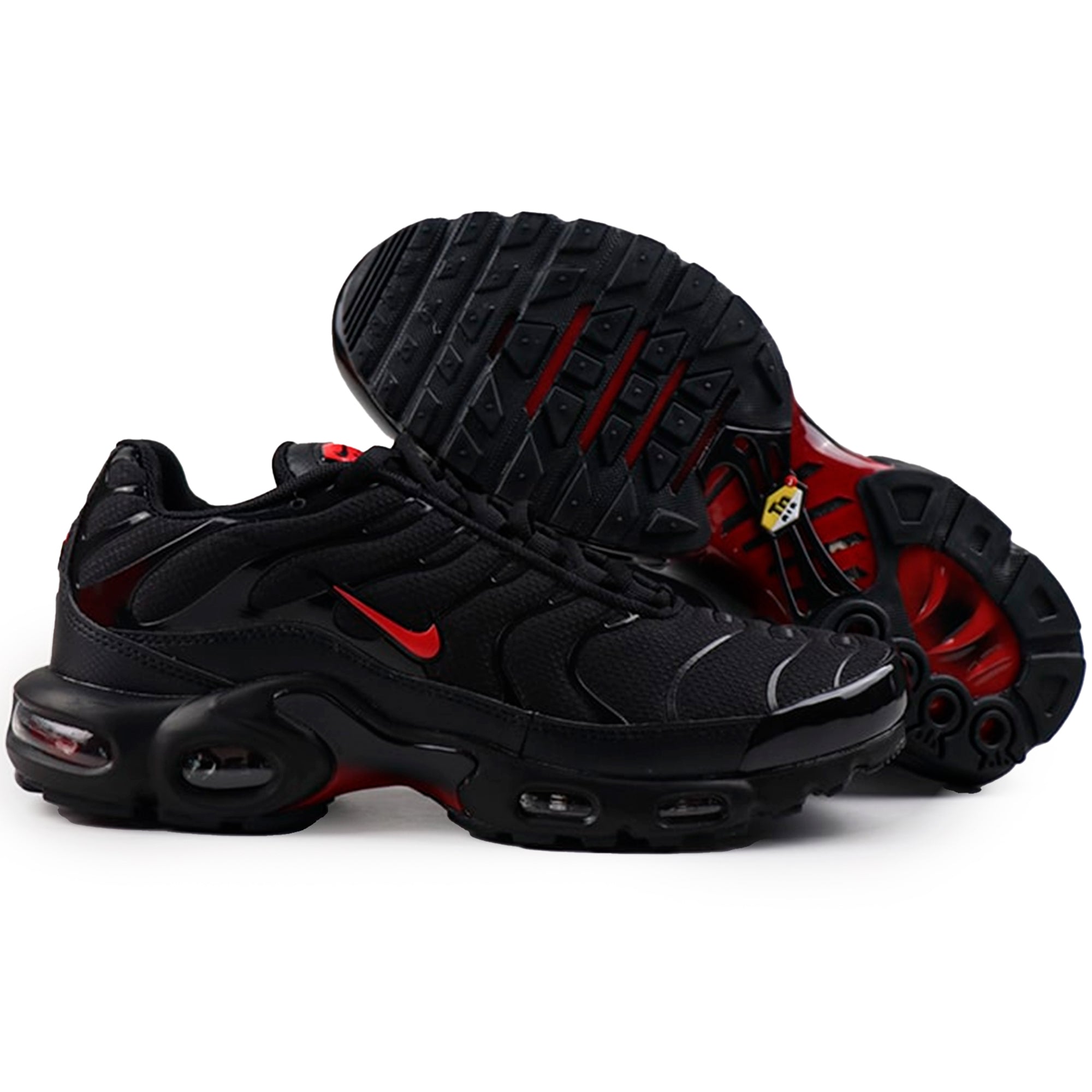 Air Max Plus TN Black Red Swoosh