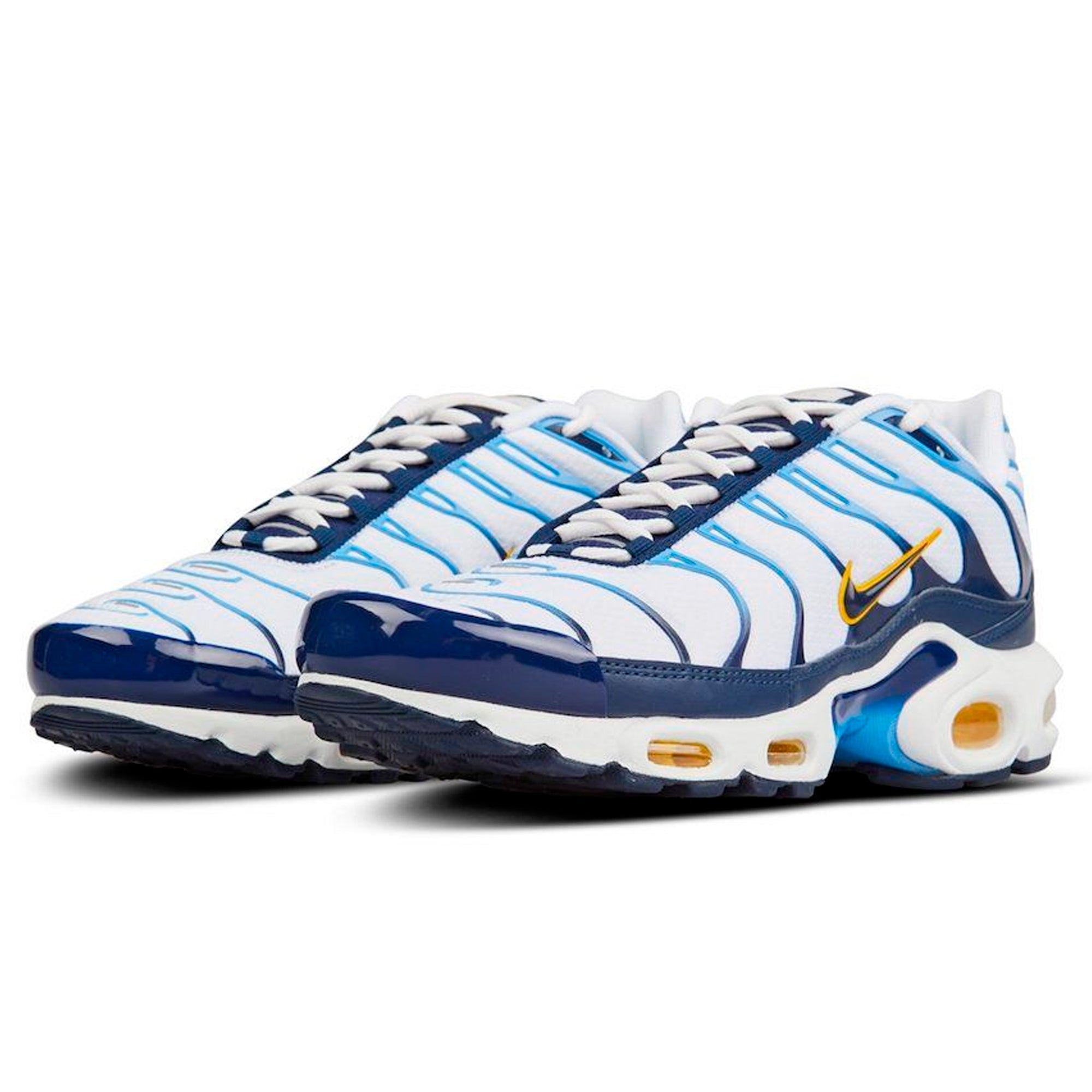 Air Max Plus TN White Navy Gold