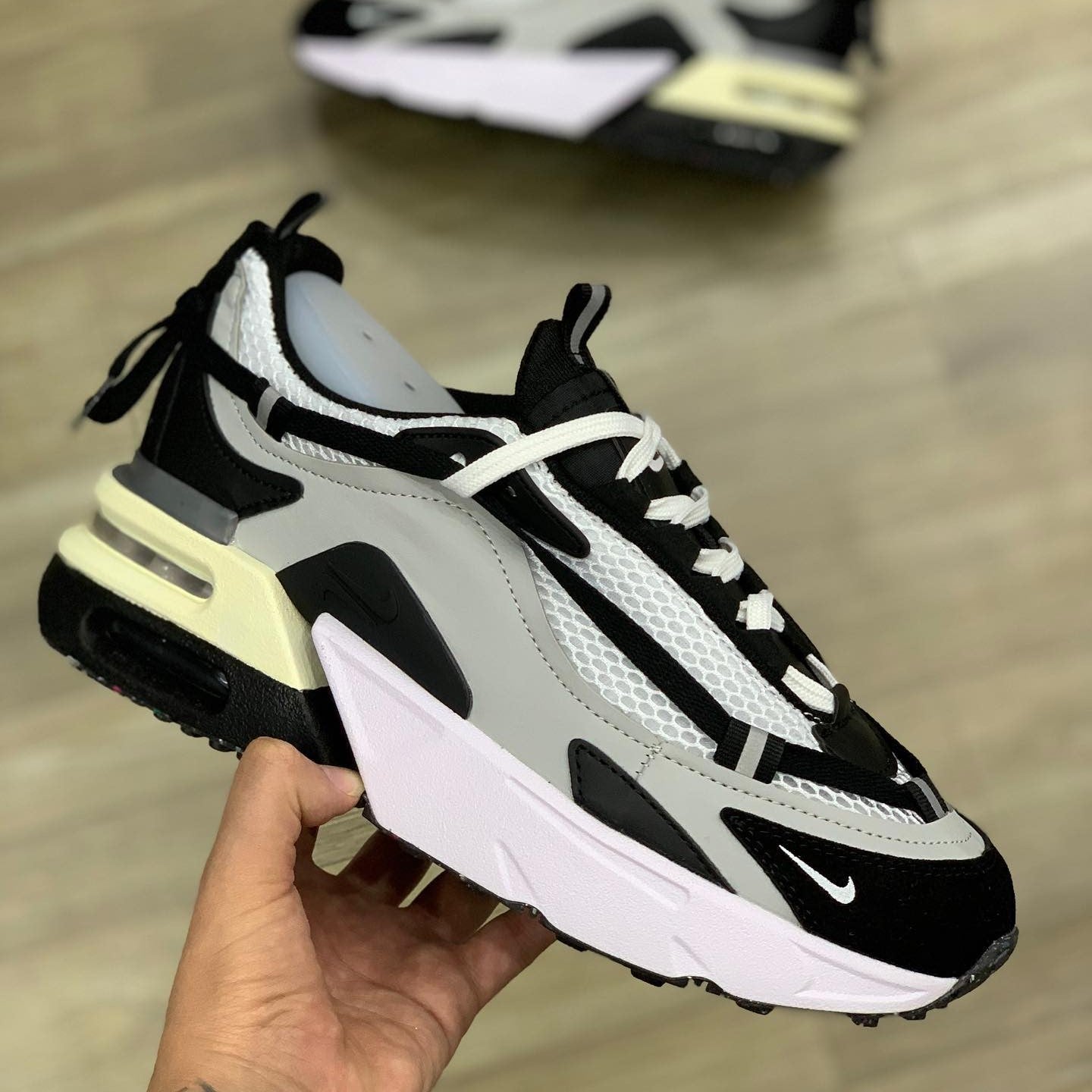 Air Max Furyosa NRG Silver Black