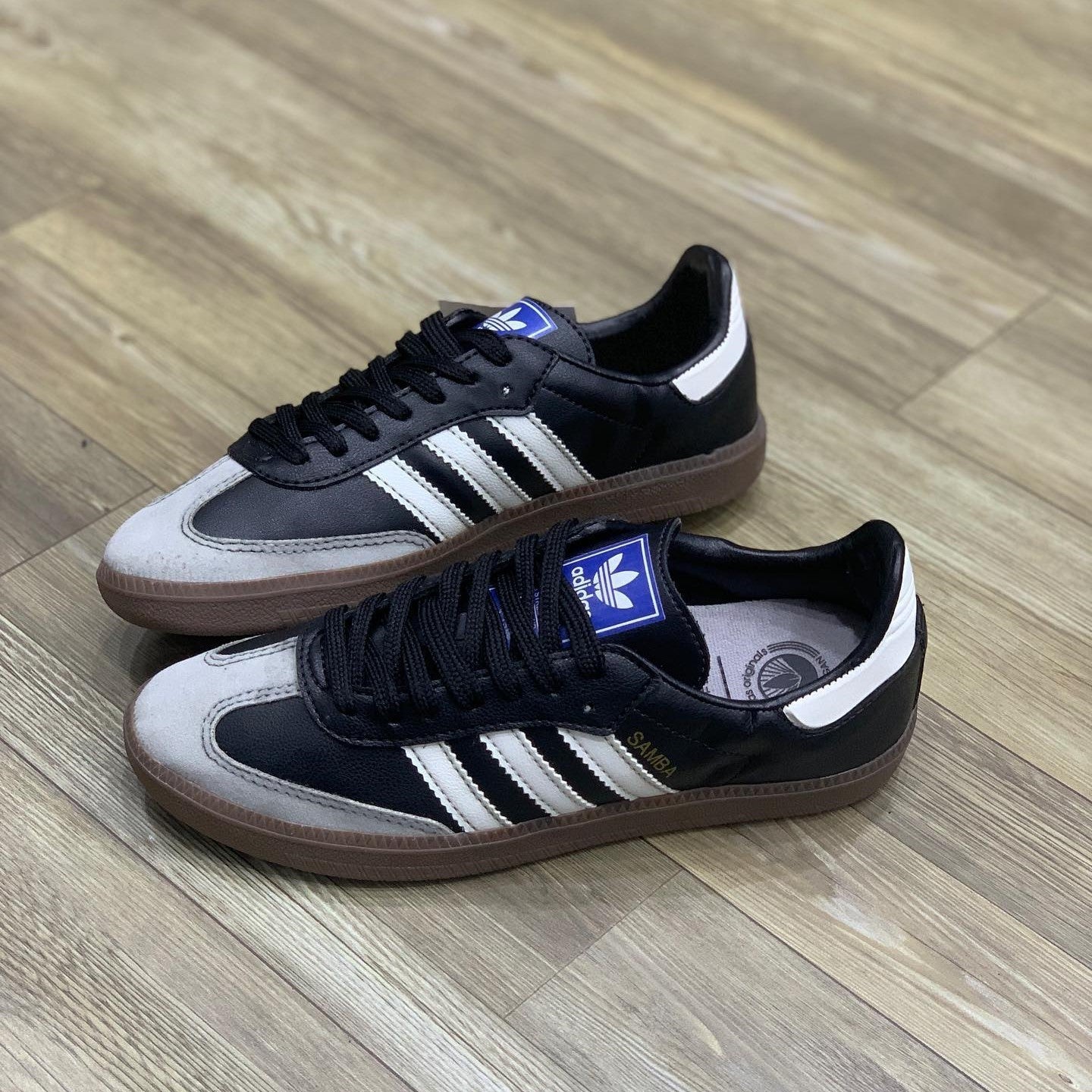 Samba OG J Black White Gum