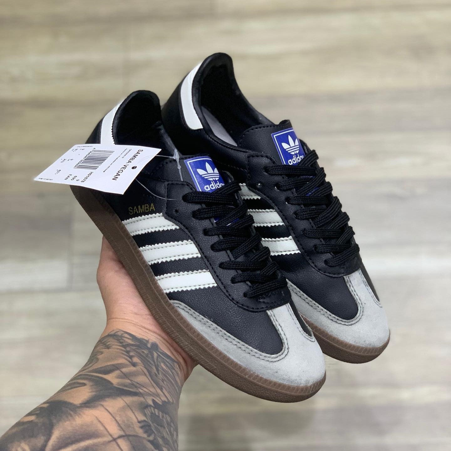 Samba OG J Black White Gum