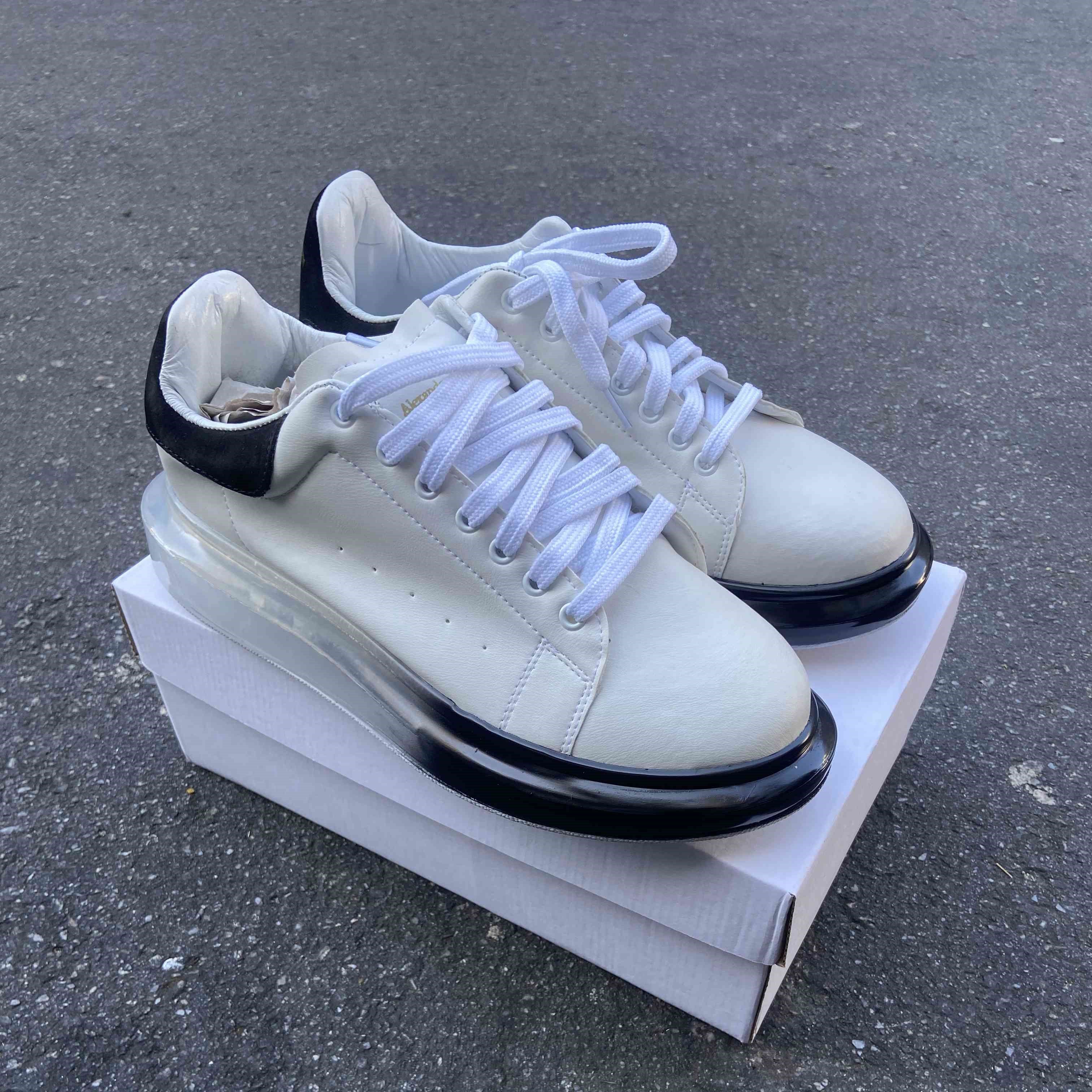 McQueen Oversized Black Sole Black