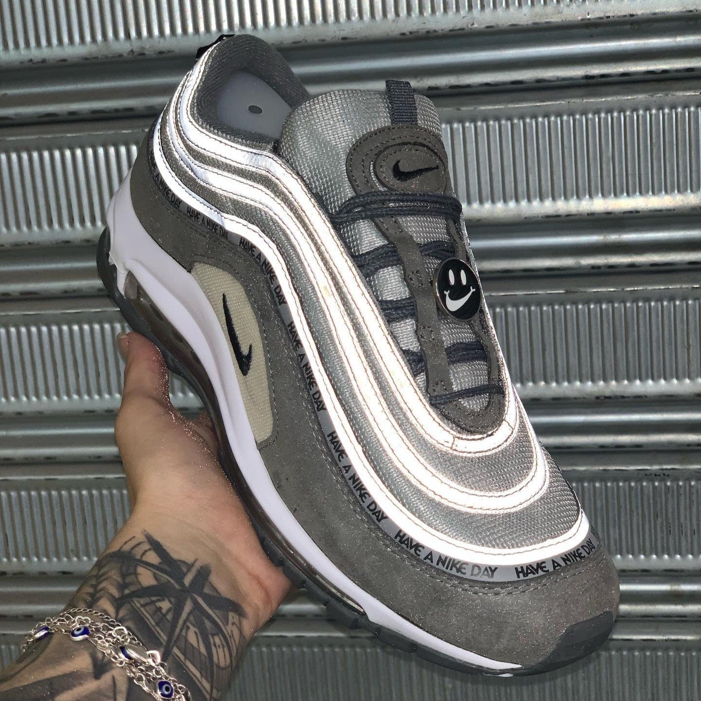Air Max 97 GS Have A Nike Day Dark Grey