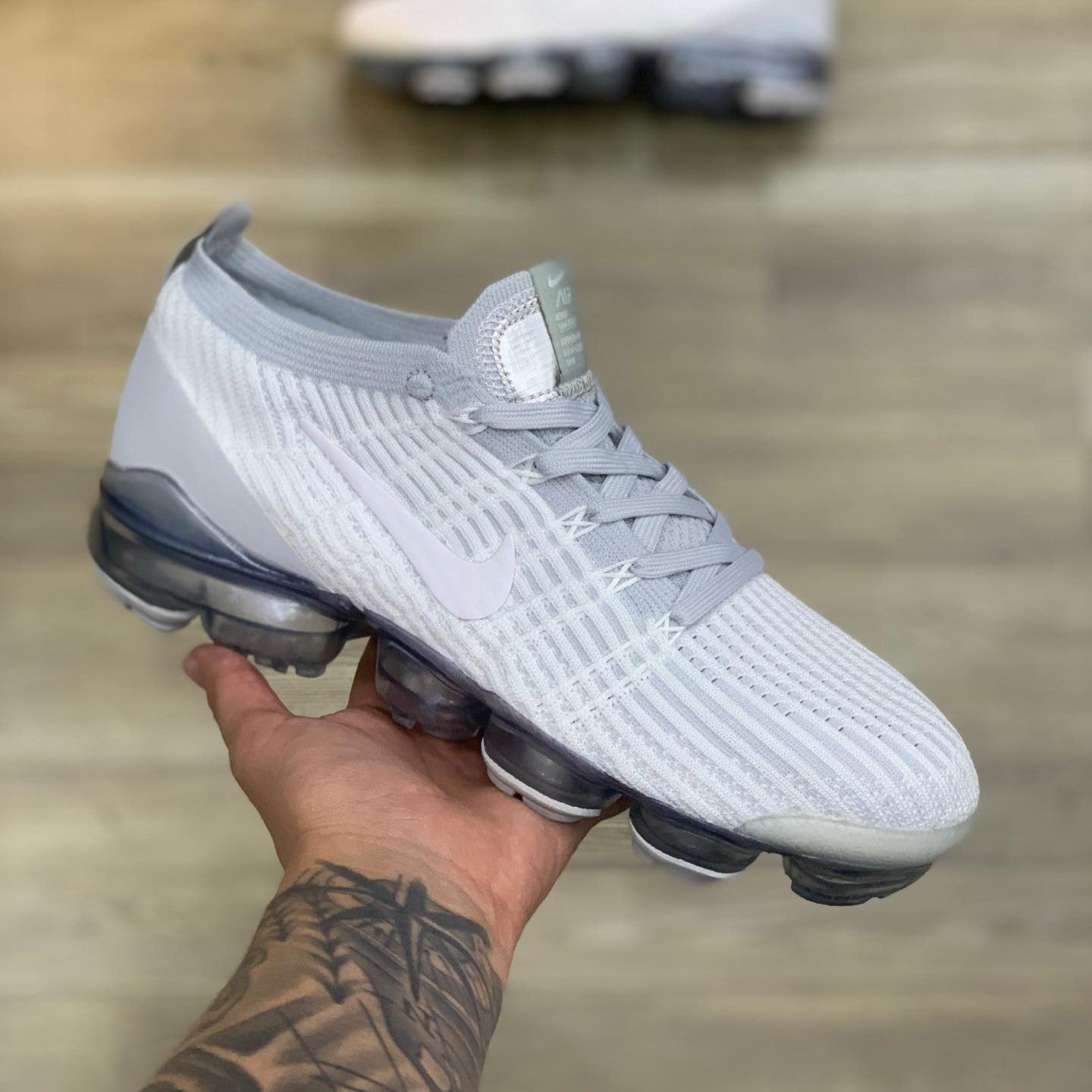 VaporMax Flyknit 3 Pure Platinum
