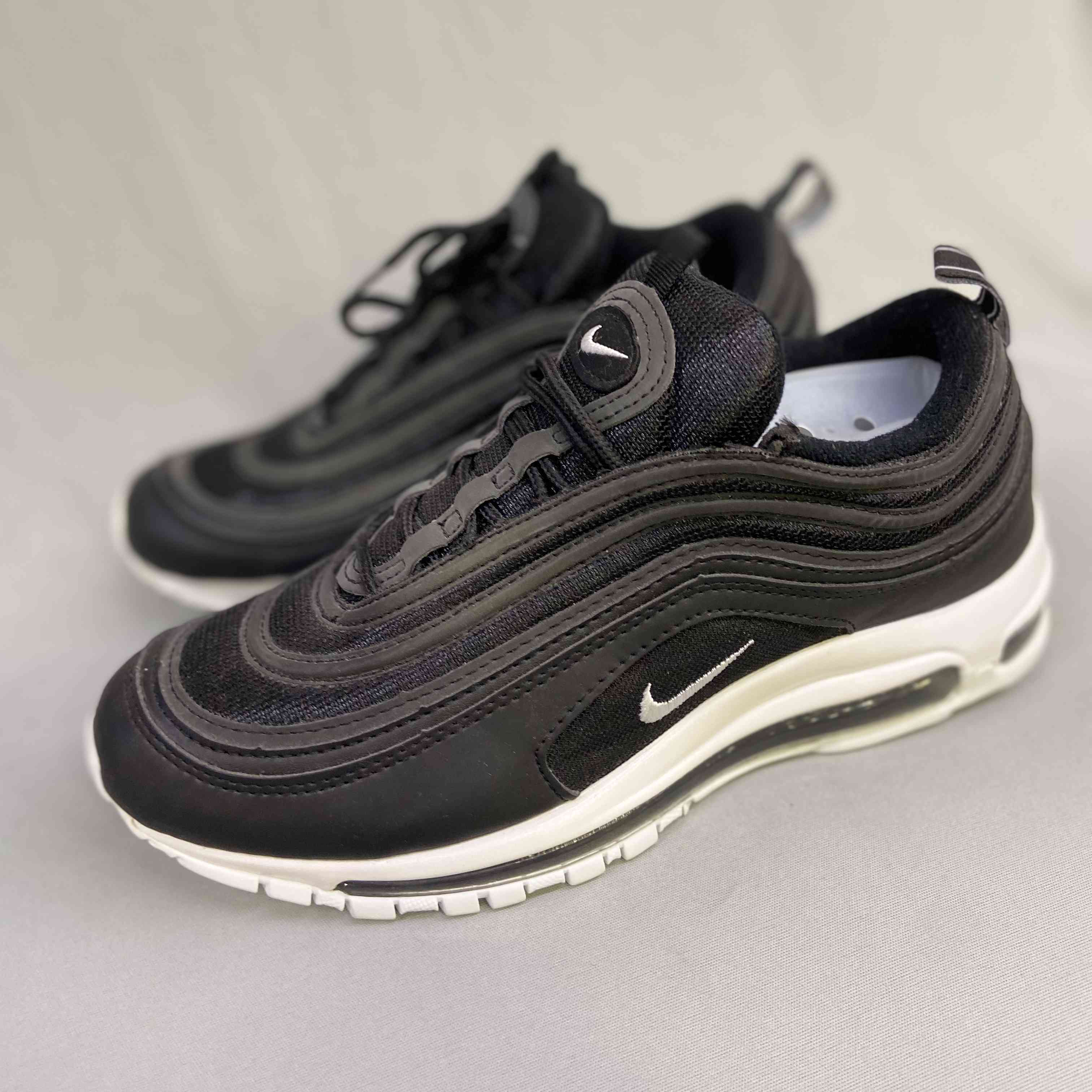 Air Max 97 Metallic Leather Black