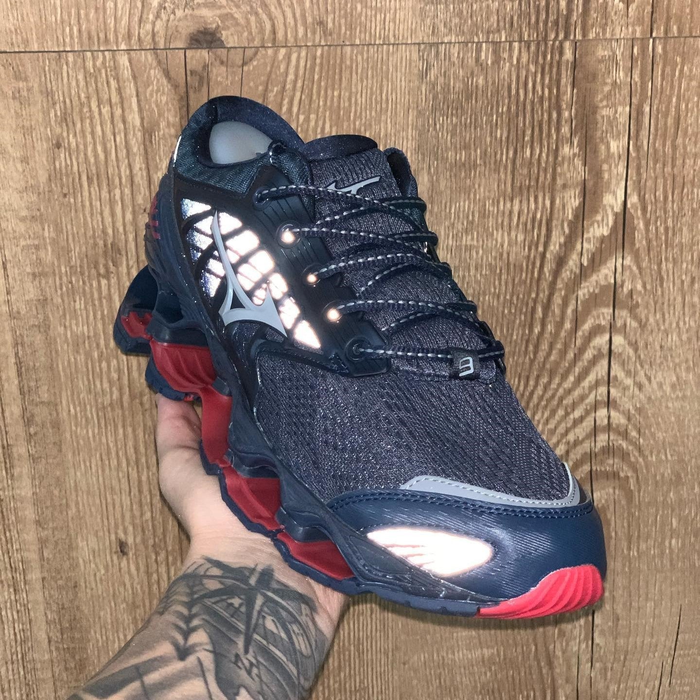 Wave Prophecy 9 Navy Red