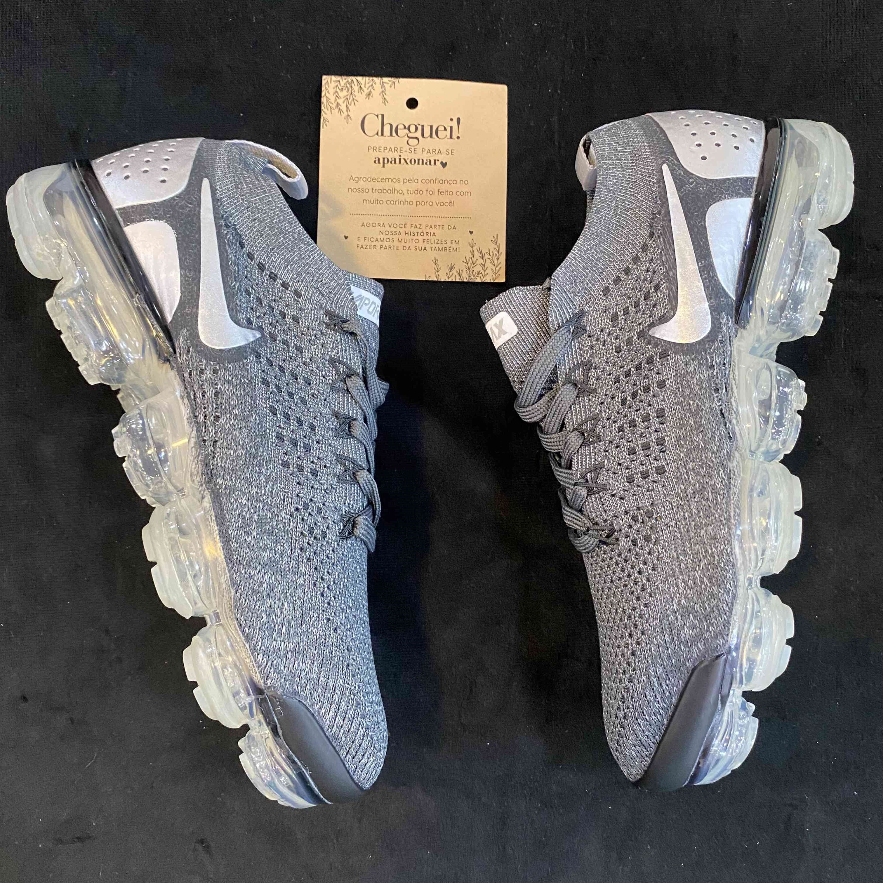 VaporMax Flyknit 2 Chrome Grey