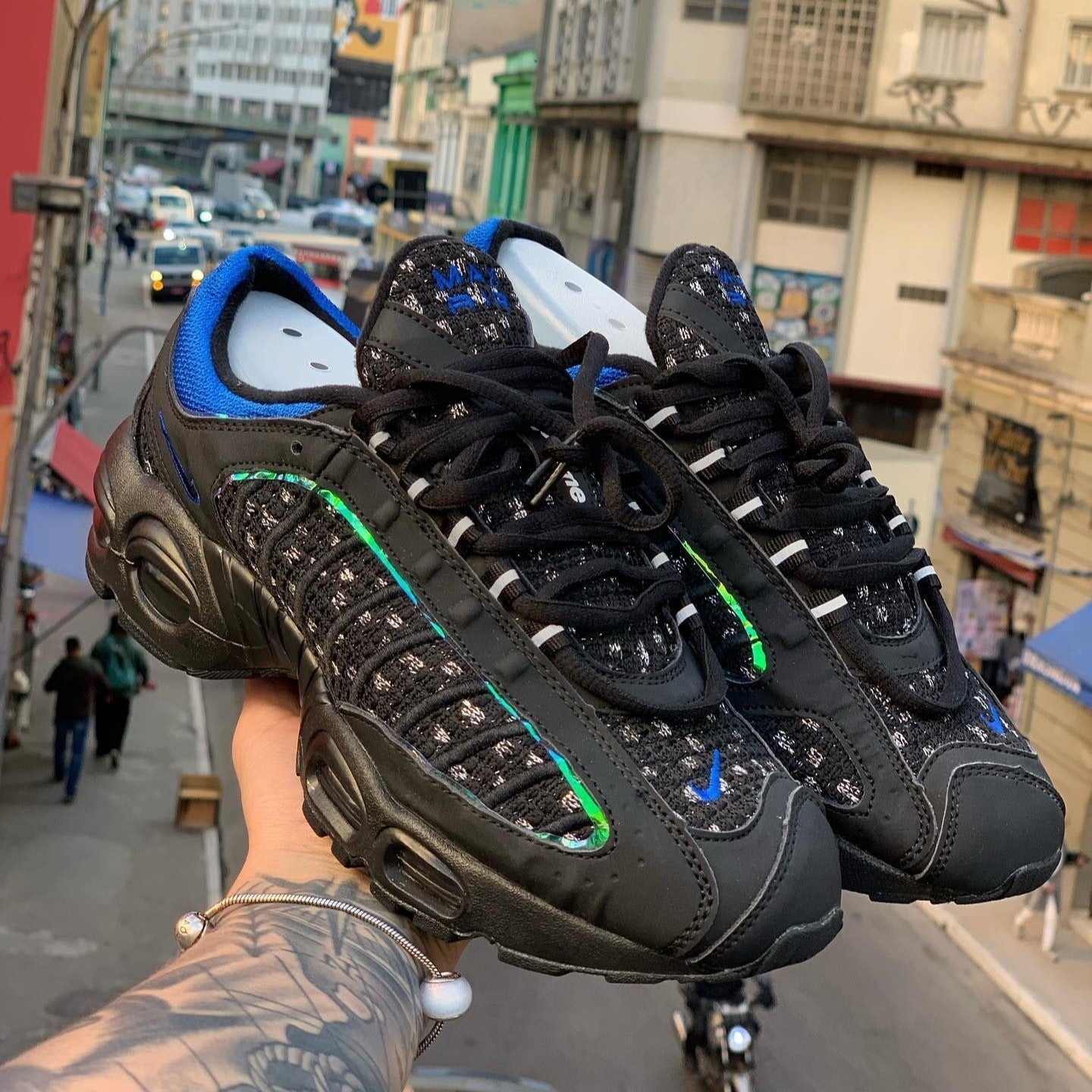 Air Max Tailwind 4 Black Cobalt Supreme