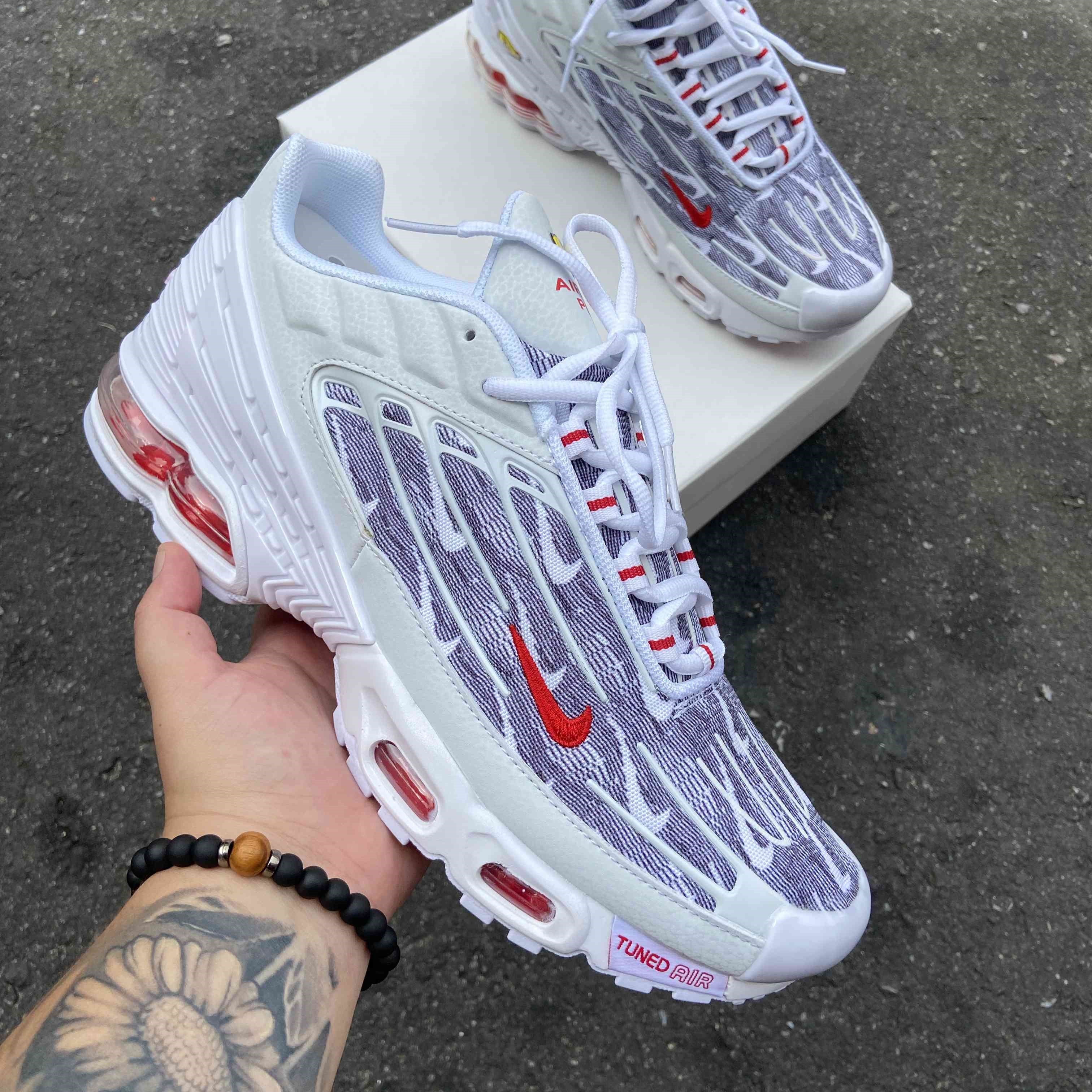 Air Max Plus TN 3 Topography Pack White