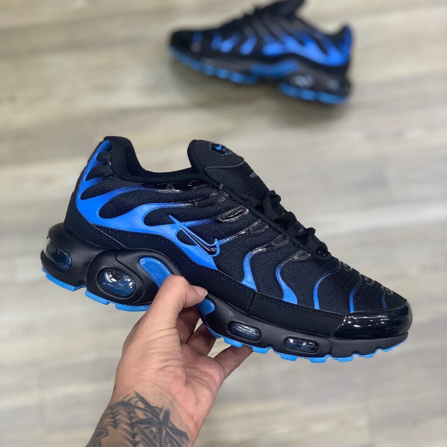 Air Max Plus TN Black University Blue