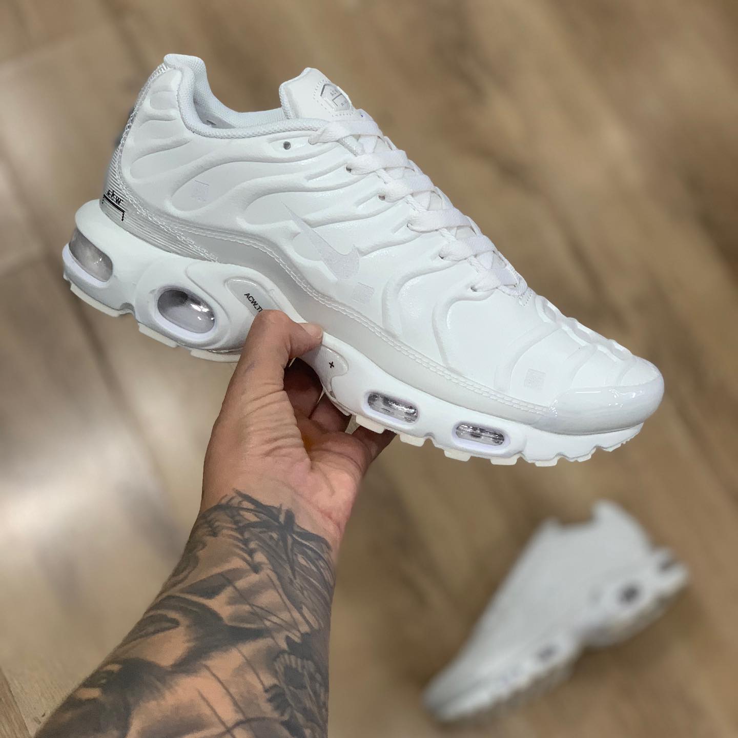 Air Max Plus TN x A-COLD-WALL White Grey