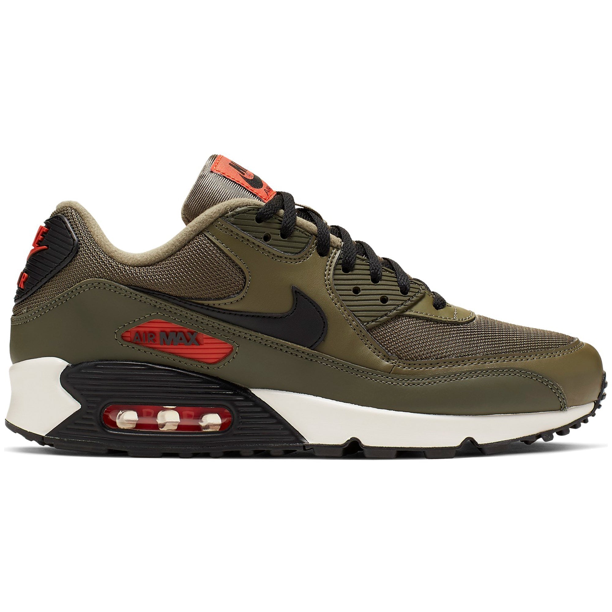 Air Max 90 Olive Black Team Orange
