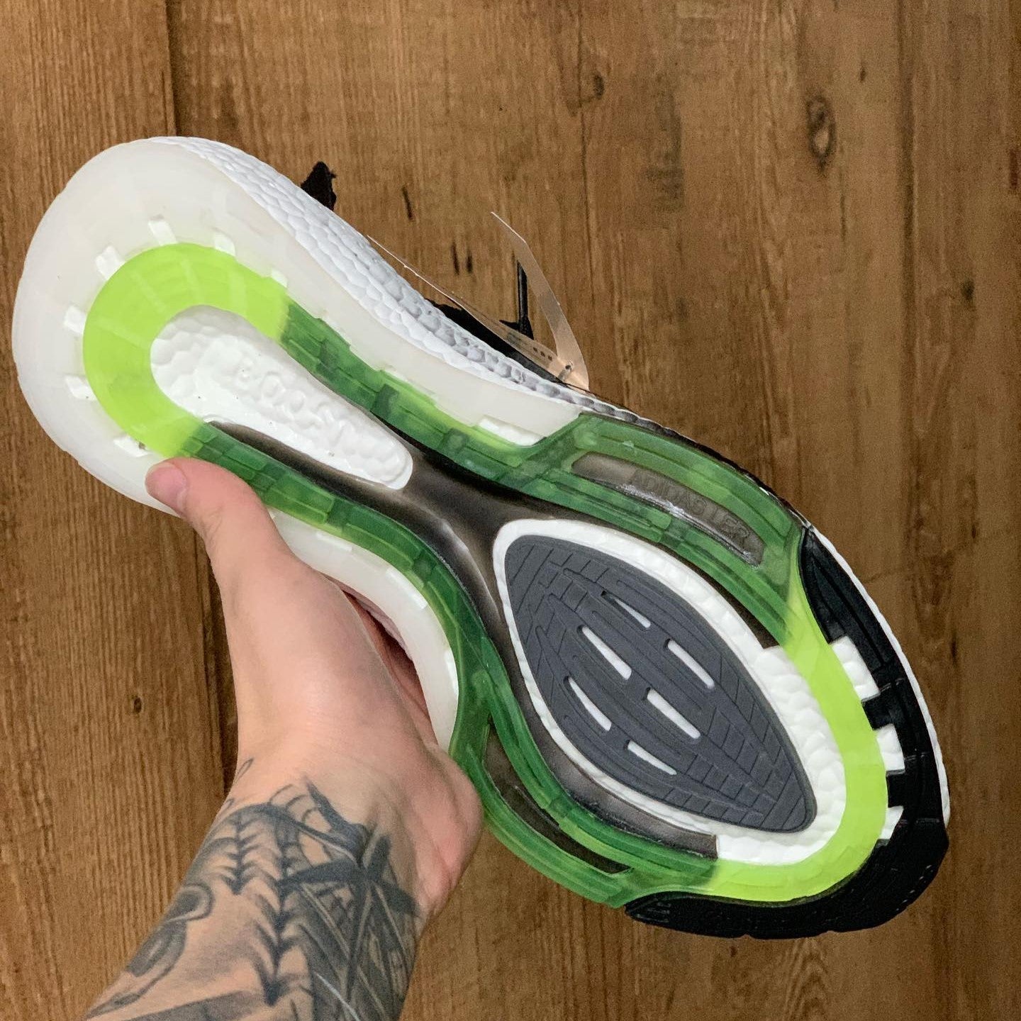 UltraBoost 21 Black Metallic Silver