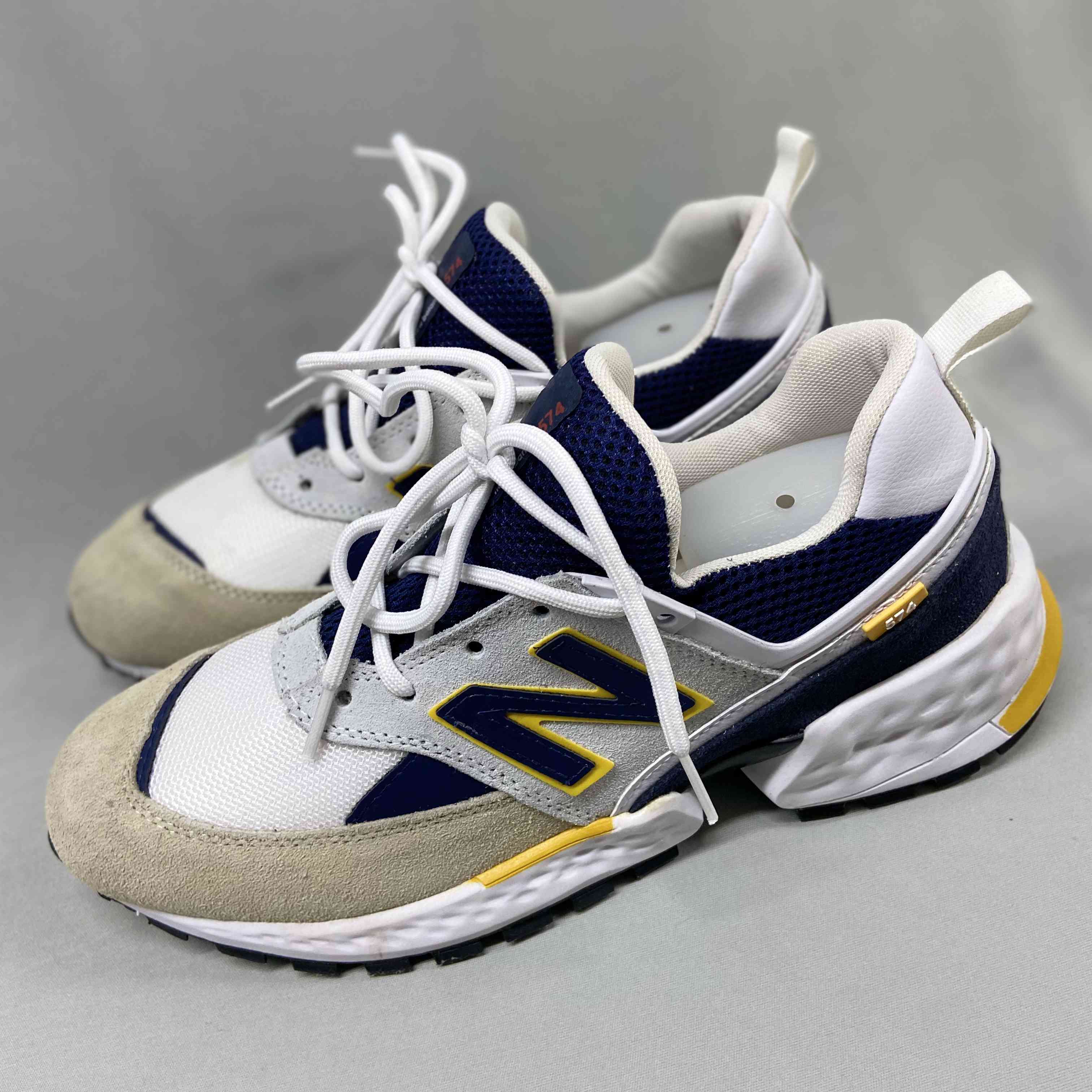 New Balance 574 V2 White Yellow