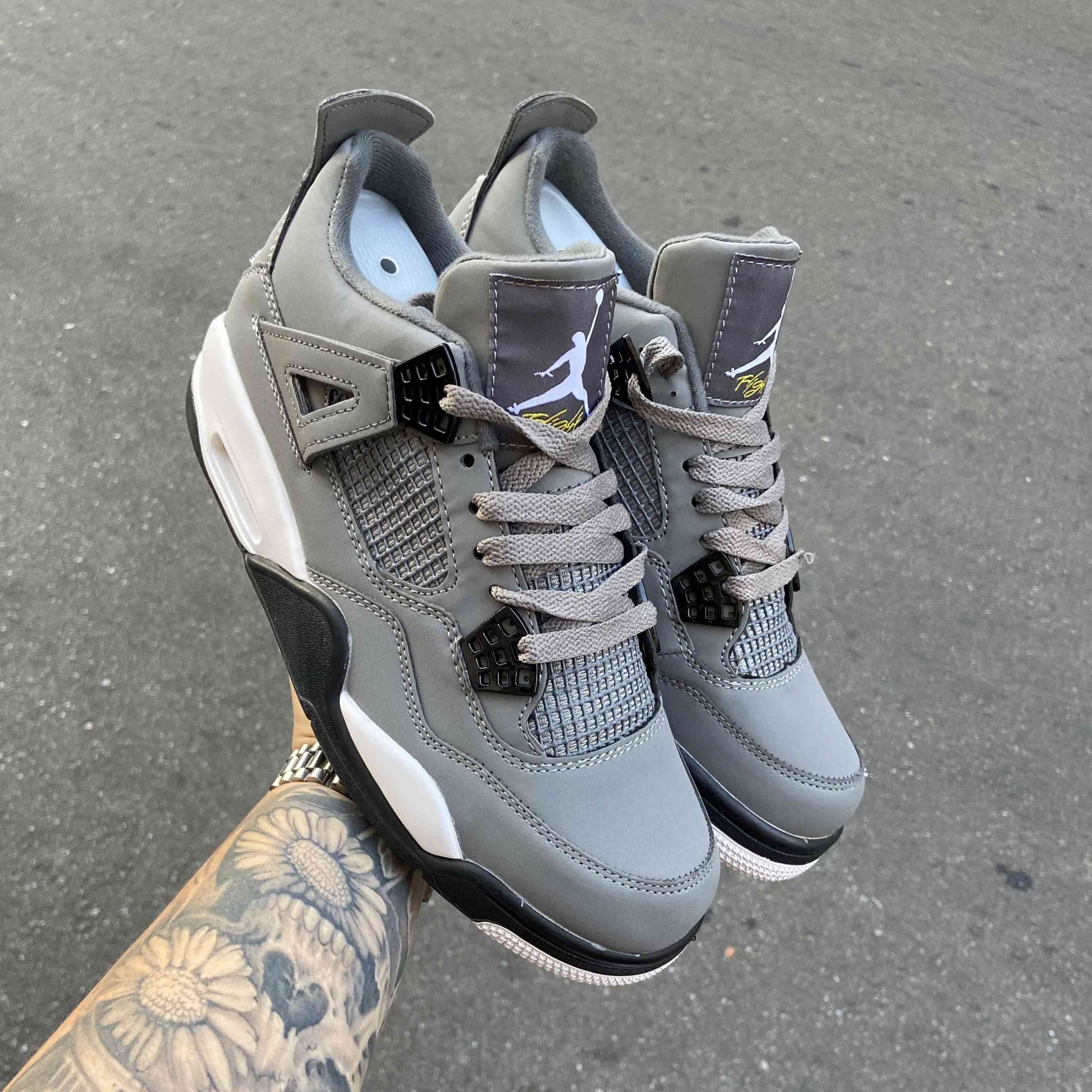 Air Jordan 4 Retro GS Cool Grey