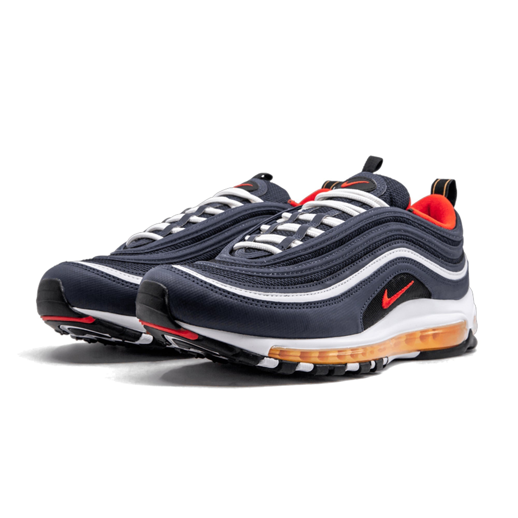 Air Max 97 Midnight Navy Habanero Red