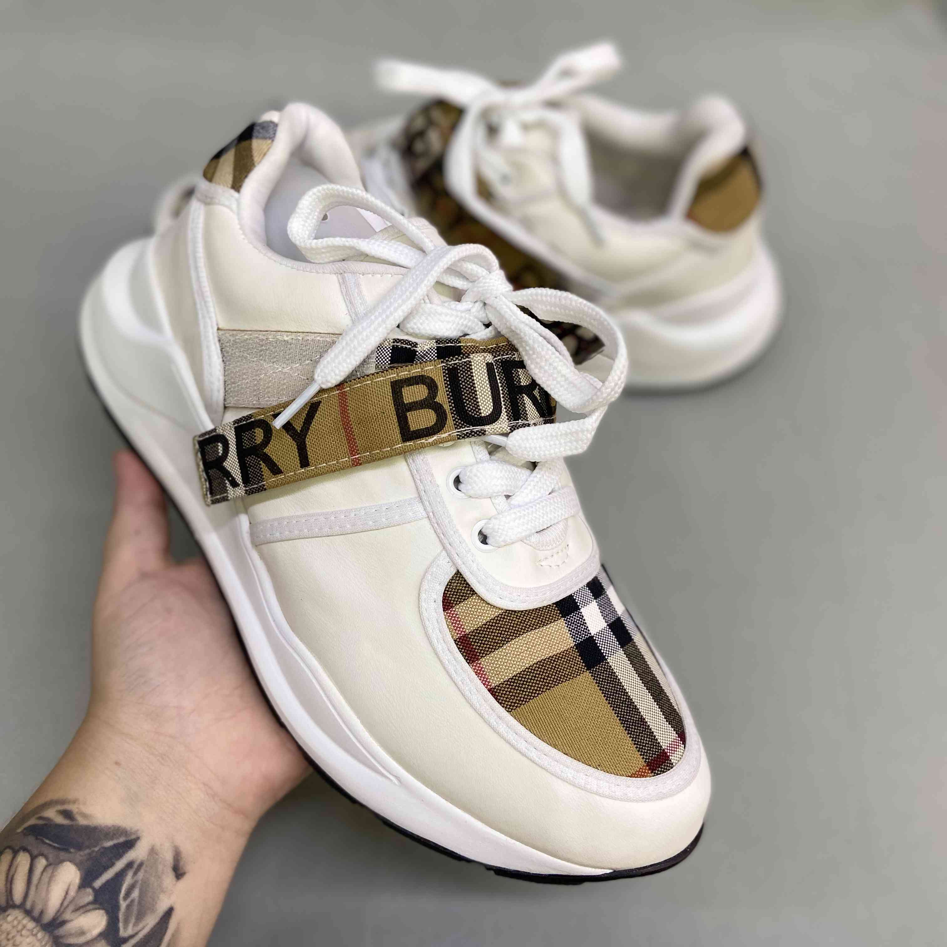 Burberry Ramsey Sneaker White