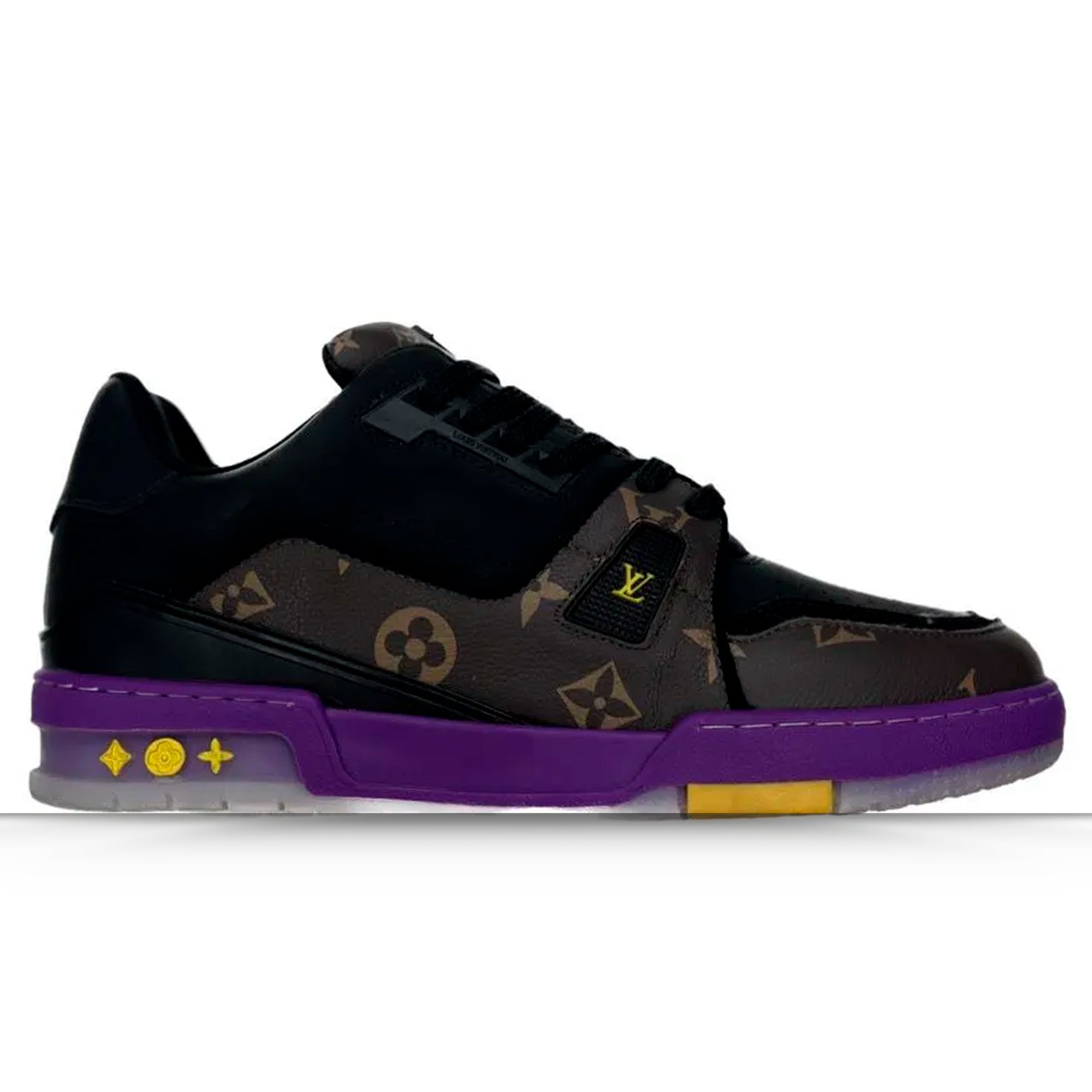 LV Trainer Monogram Purple