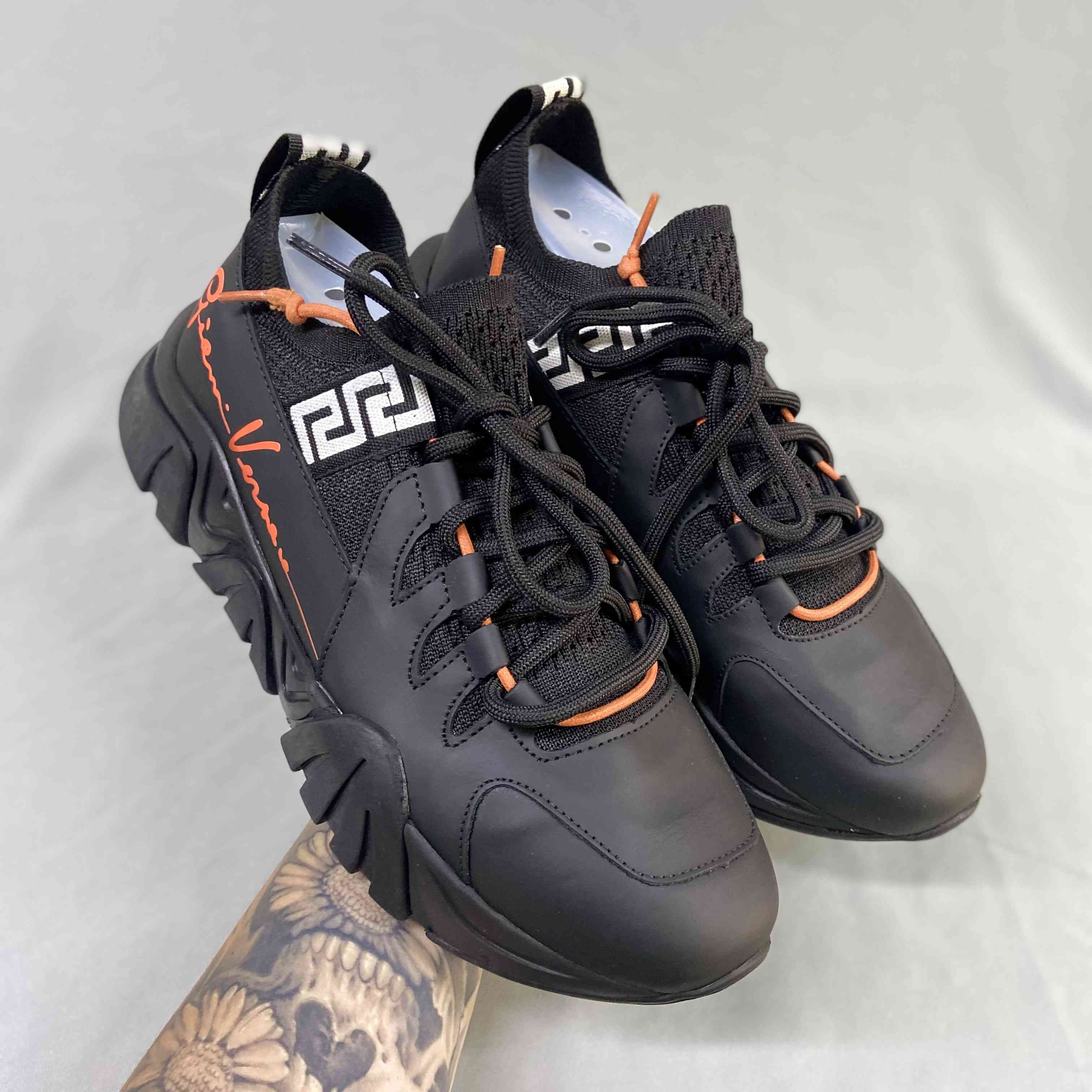 Squalo Runner Black Orange