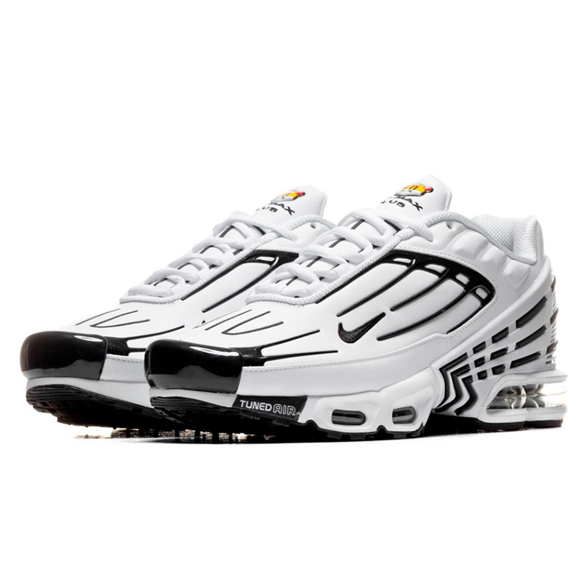 Air Max Plus TN 3 Leather White Black