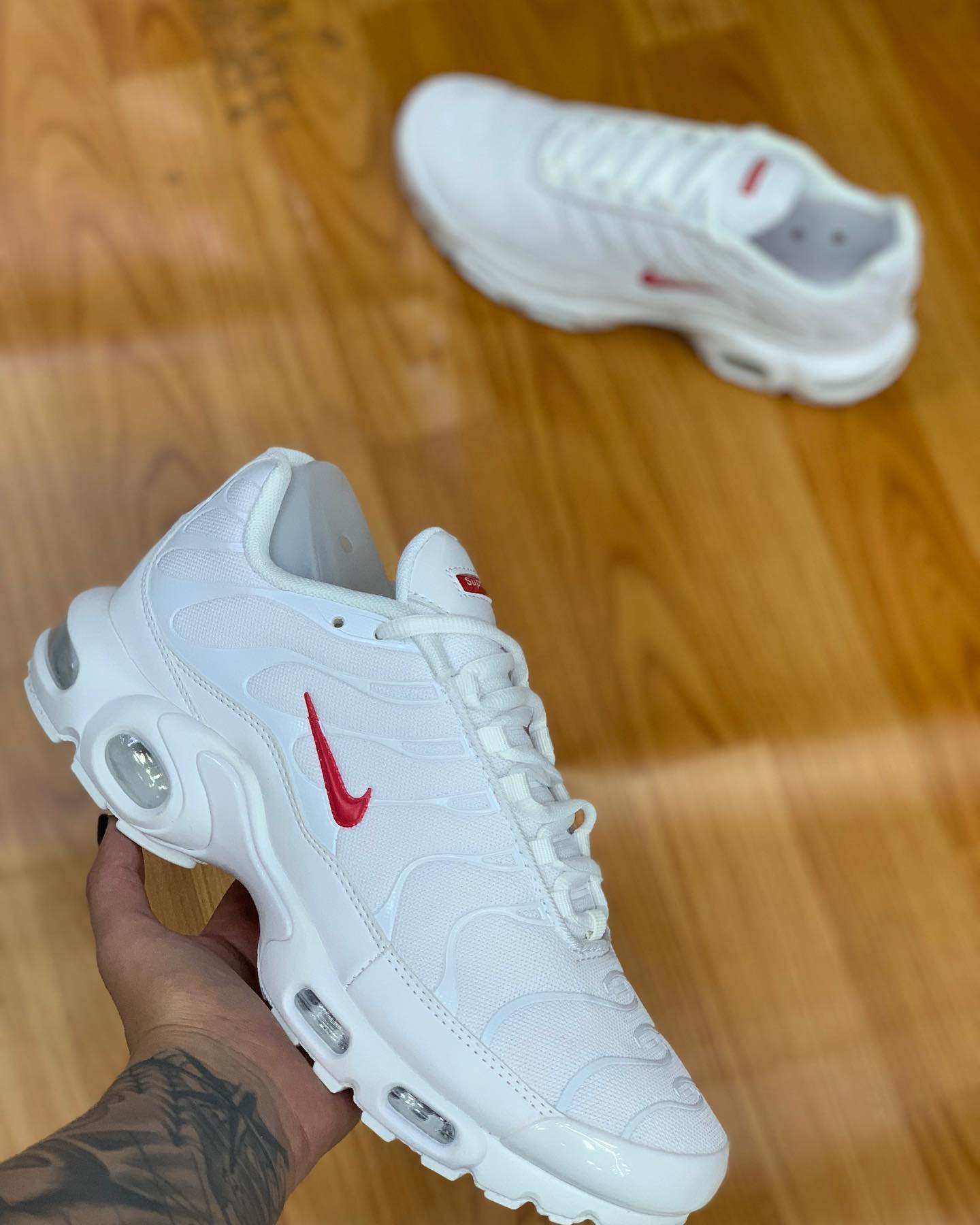 Air Max Plus TN X Supreme White