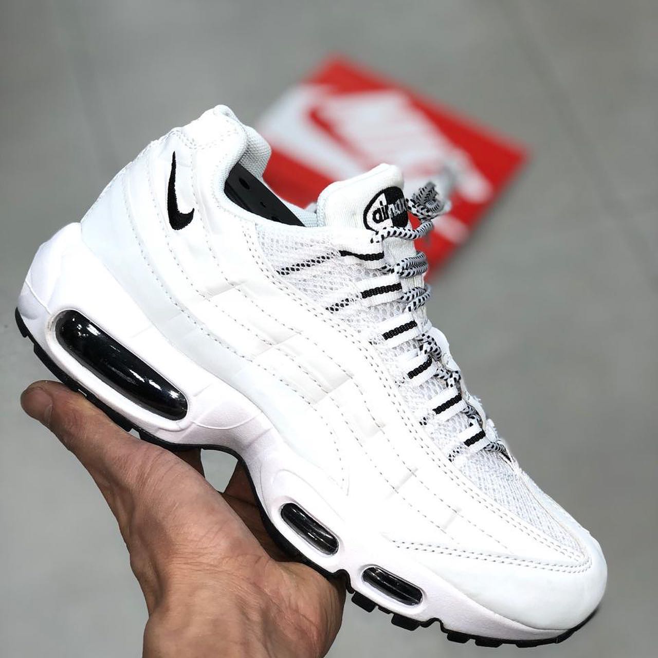 Air Max 95 White Black