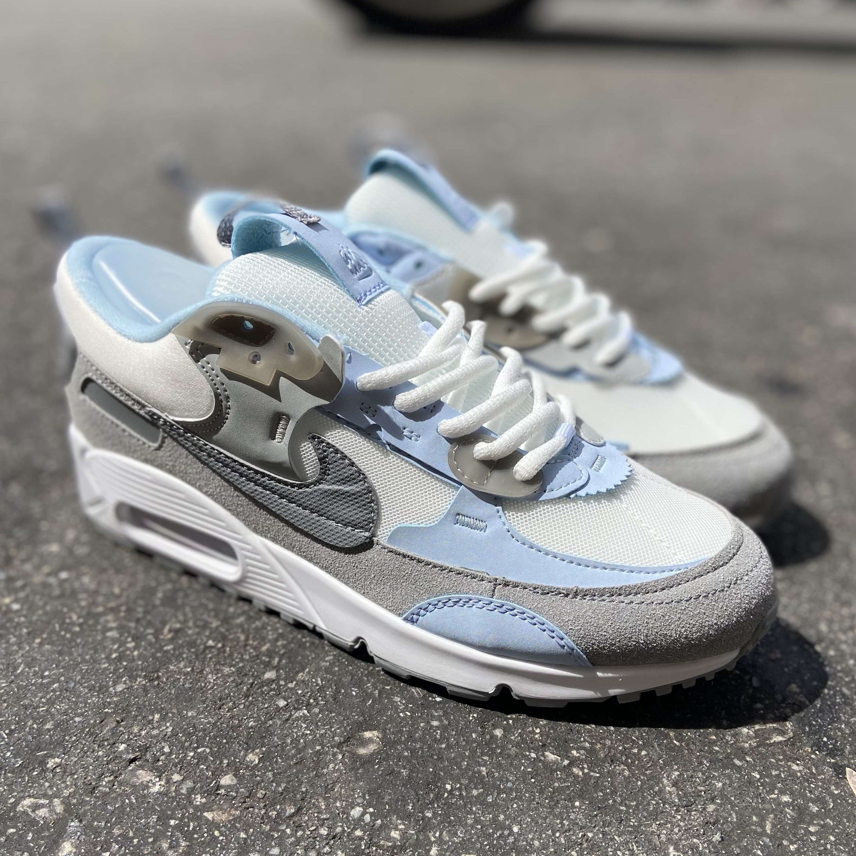 Air Max 90 Futura White Pure Platinum