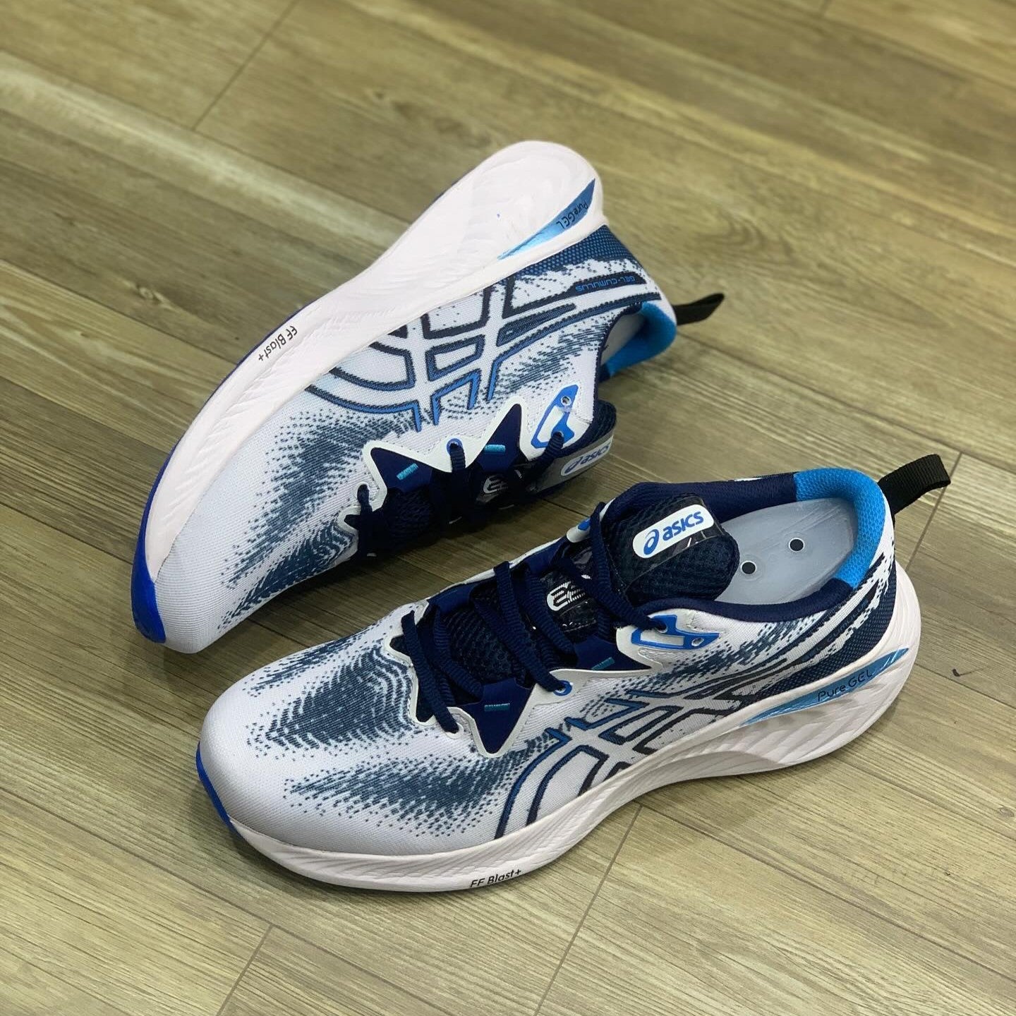 ASICS Gel-Cumulus 25 Piedmont Grey Illusion Blue