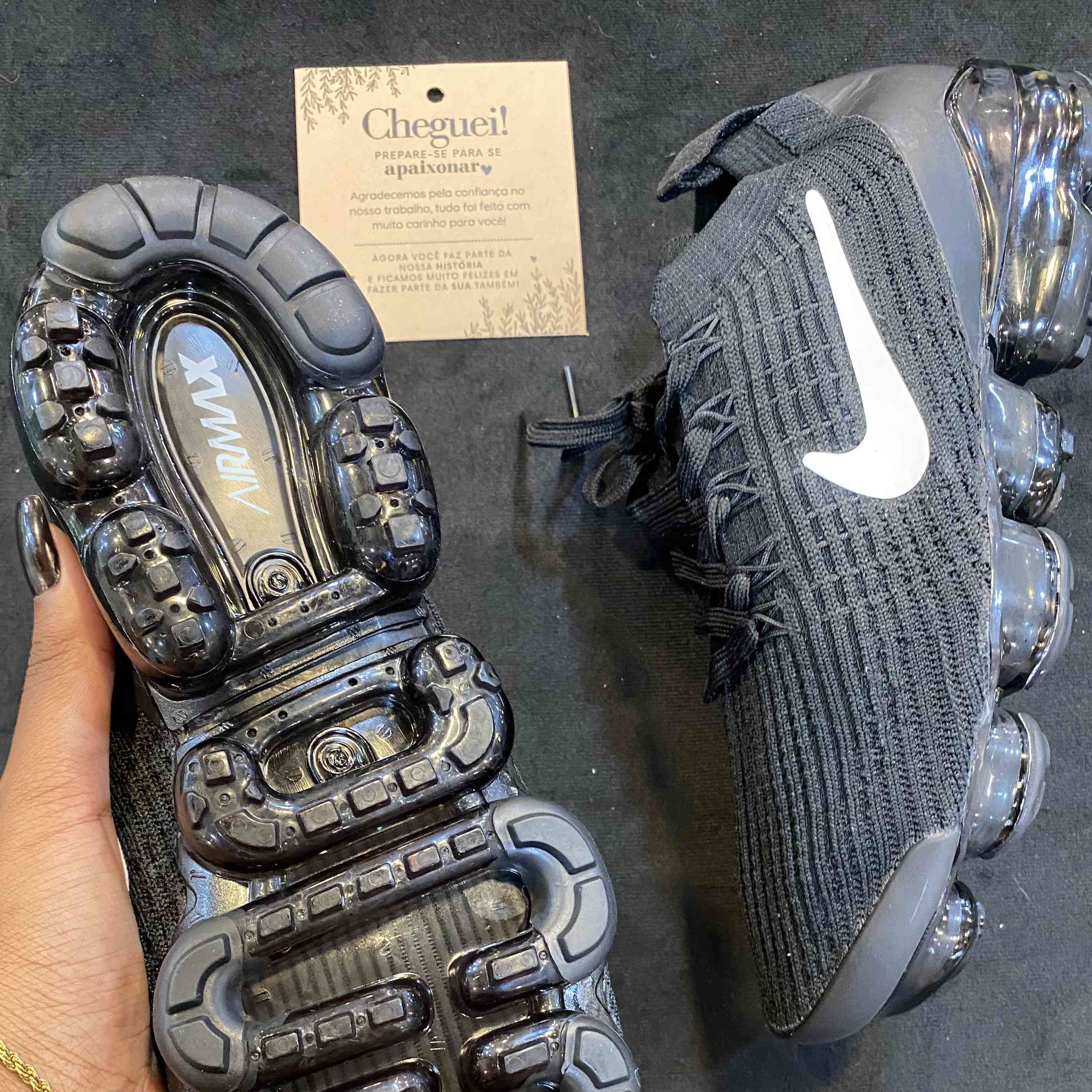 VaporMax Flyknit Triple Black