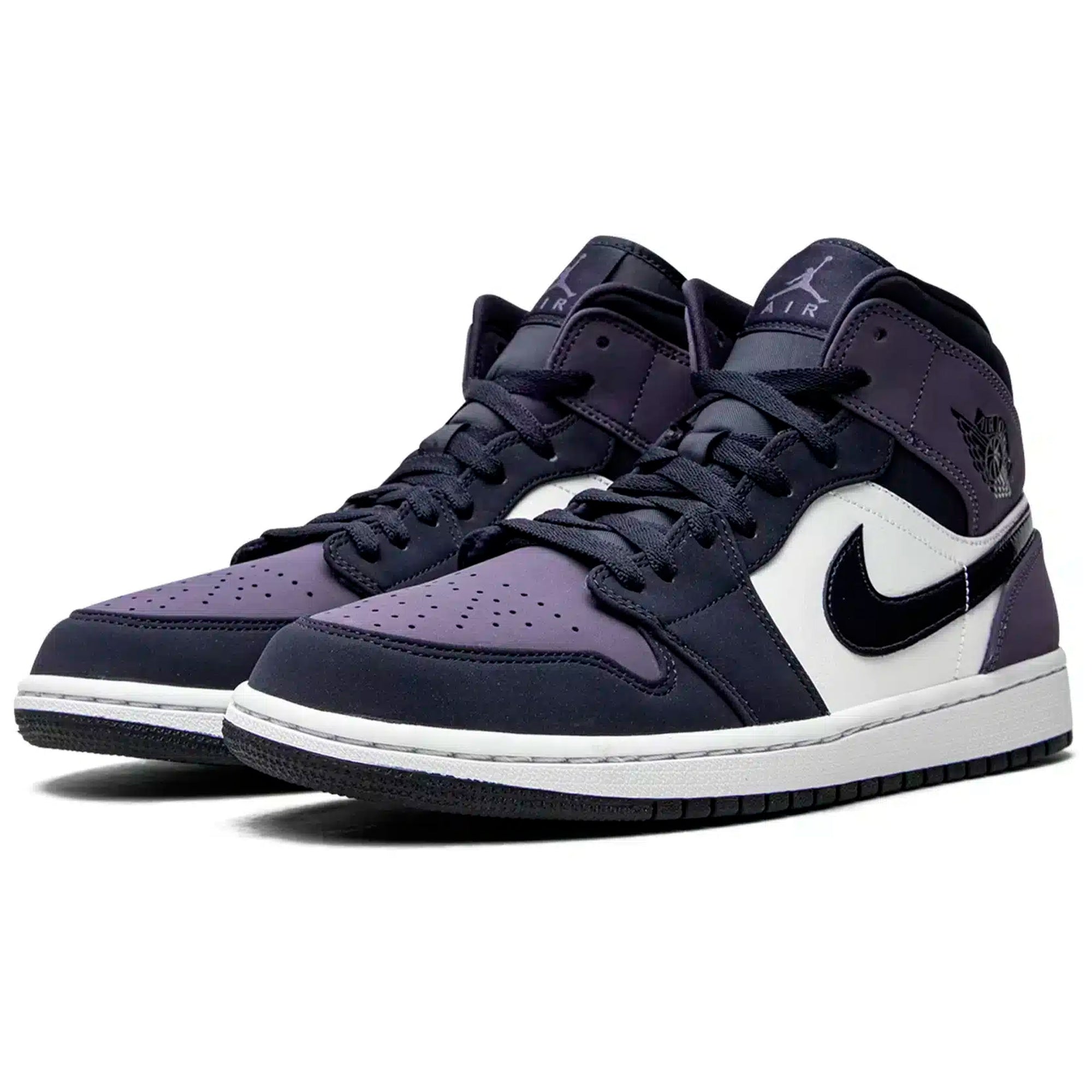 Air Jordan 1 Mid Obsidian Sanded Purple