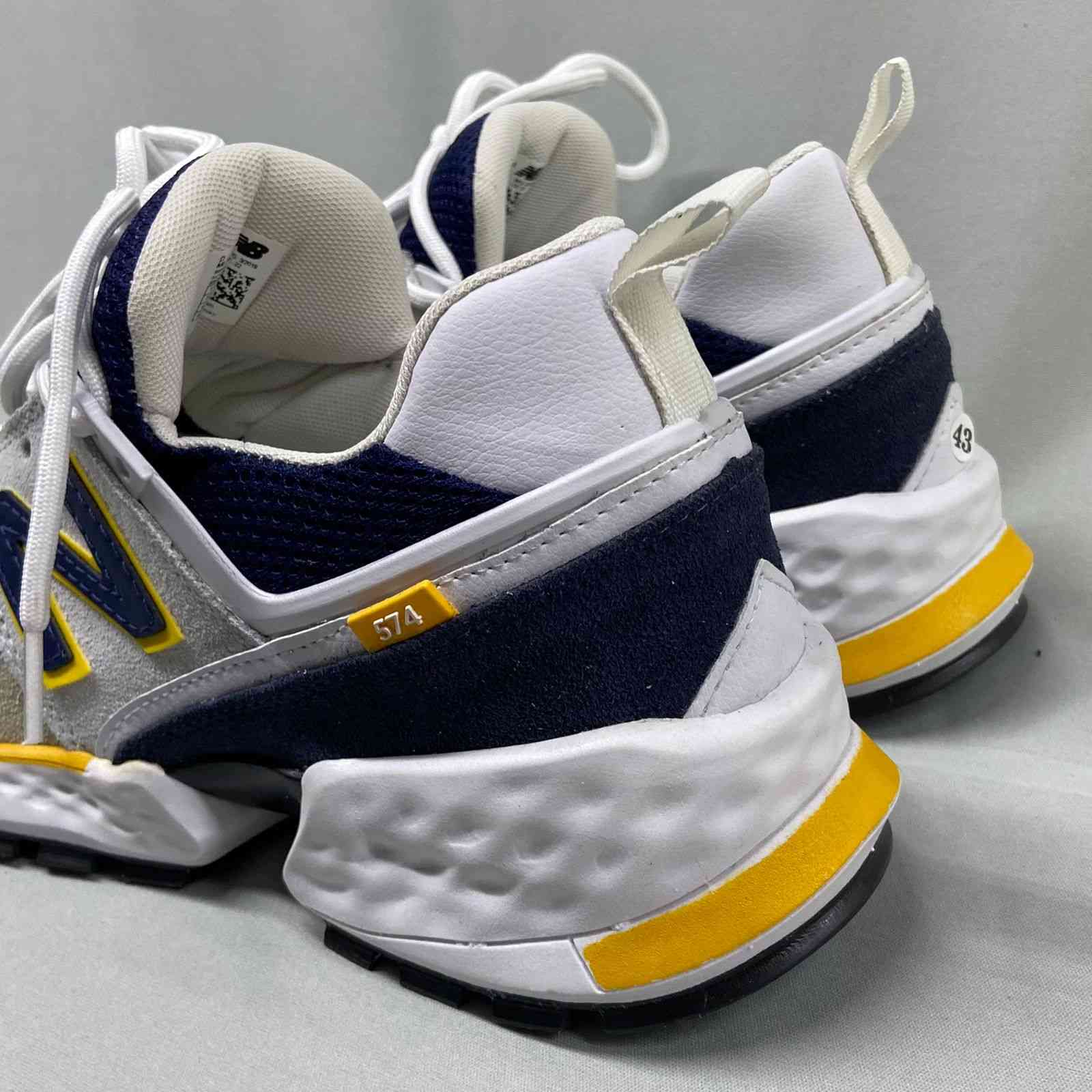 New Balance 574 V2 White Yellow