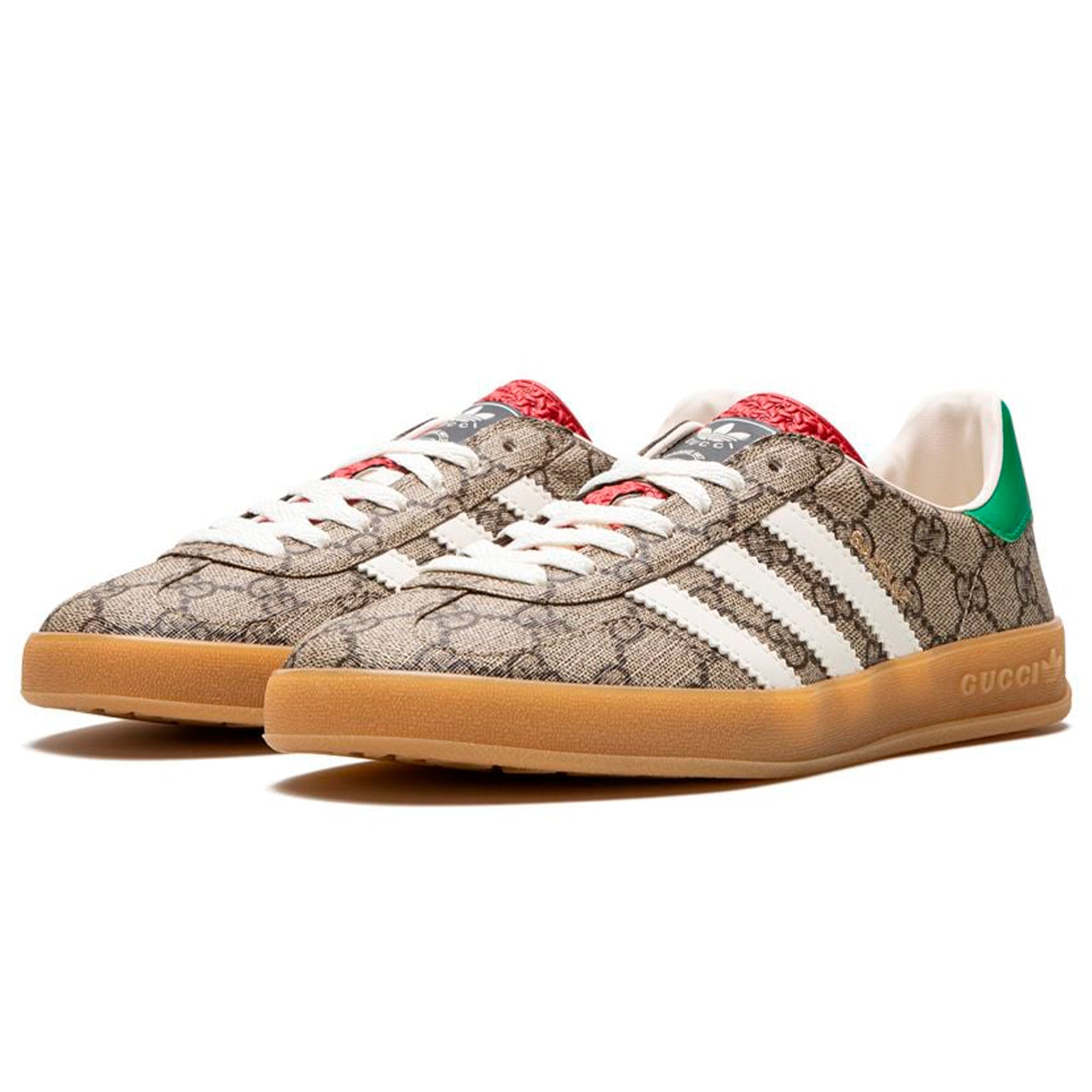 Adidas Gazelle x Gucci GG Monogram Beige