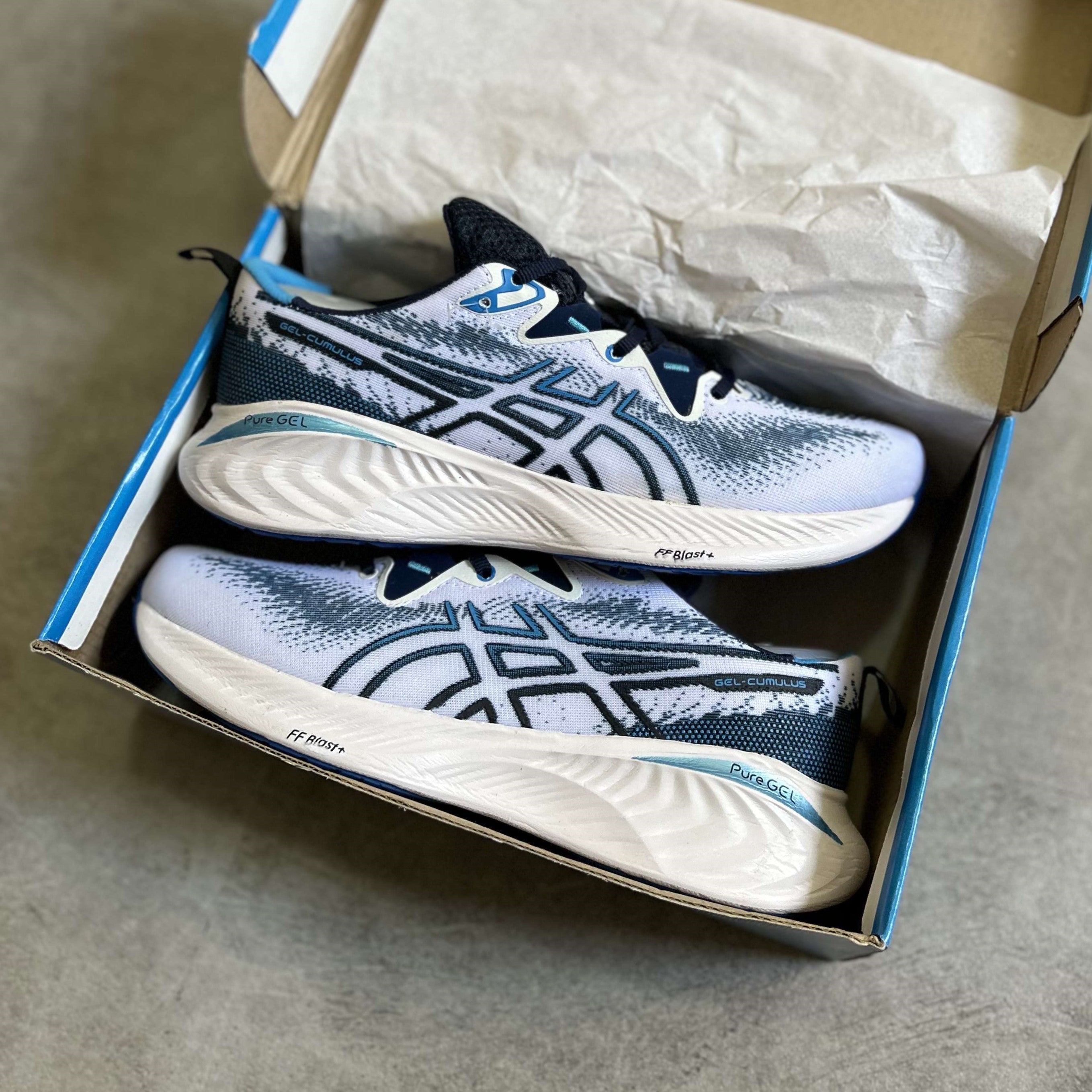 ASICS Gel-Cumulus 25 Piedmont Grey Illusion Blue