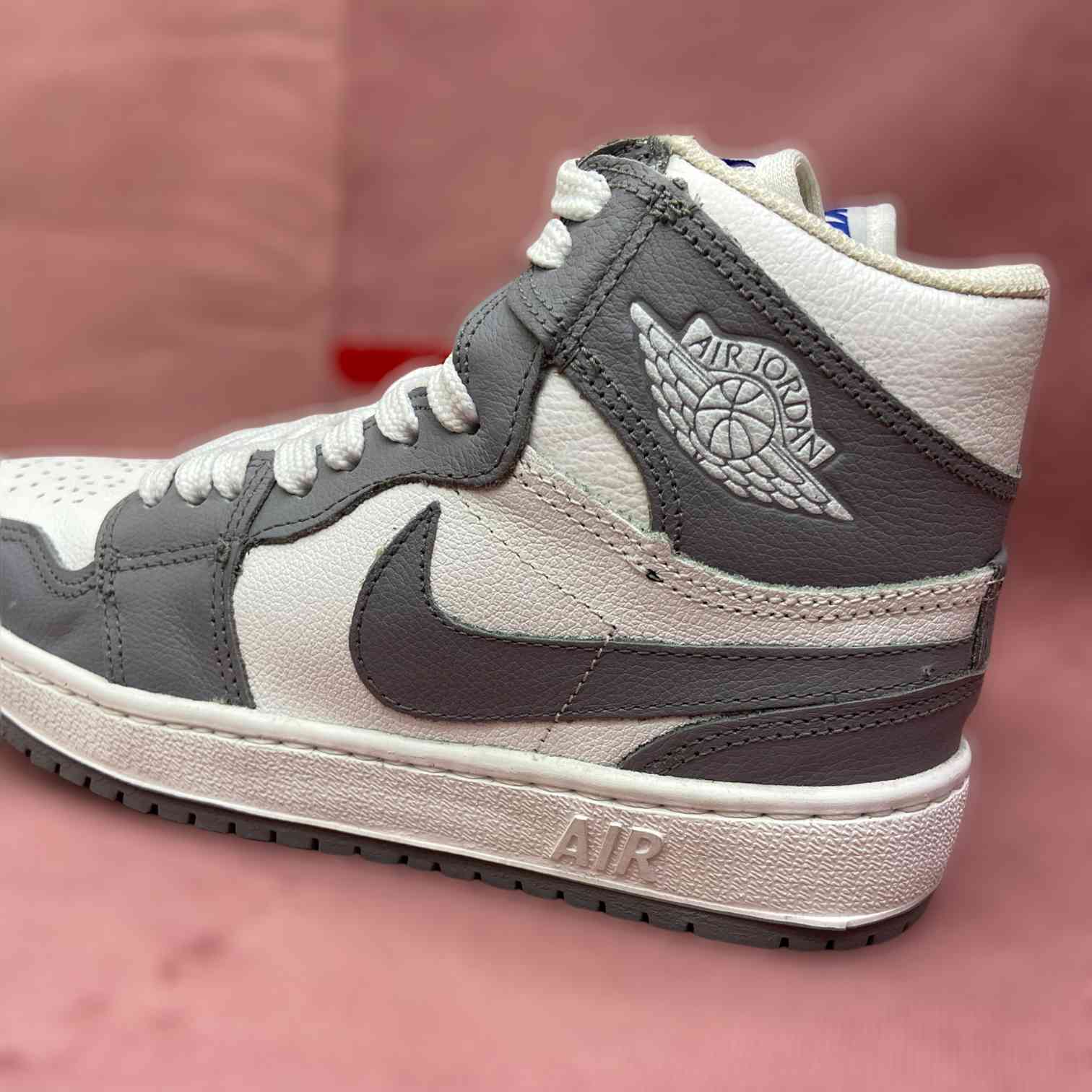 Air Jordan 1 Mid Grey Sail