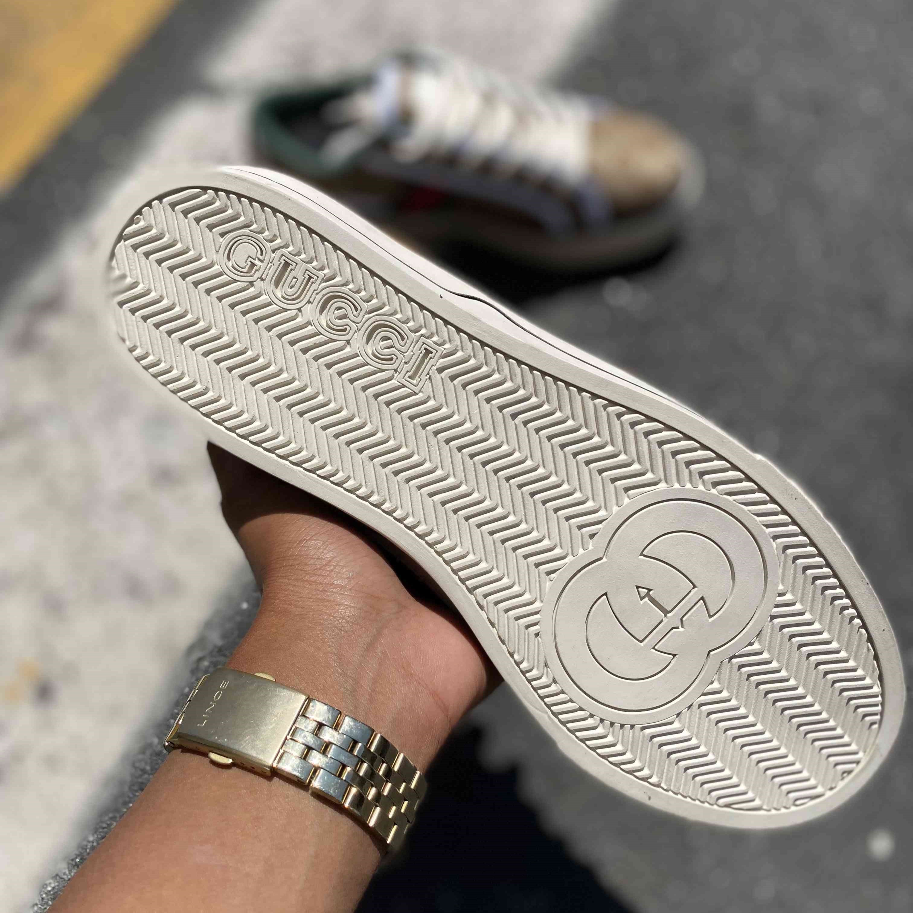 Men's GG Gucci Tennis 1977 Beige