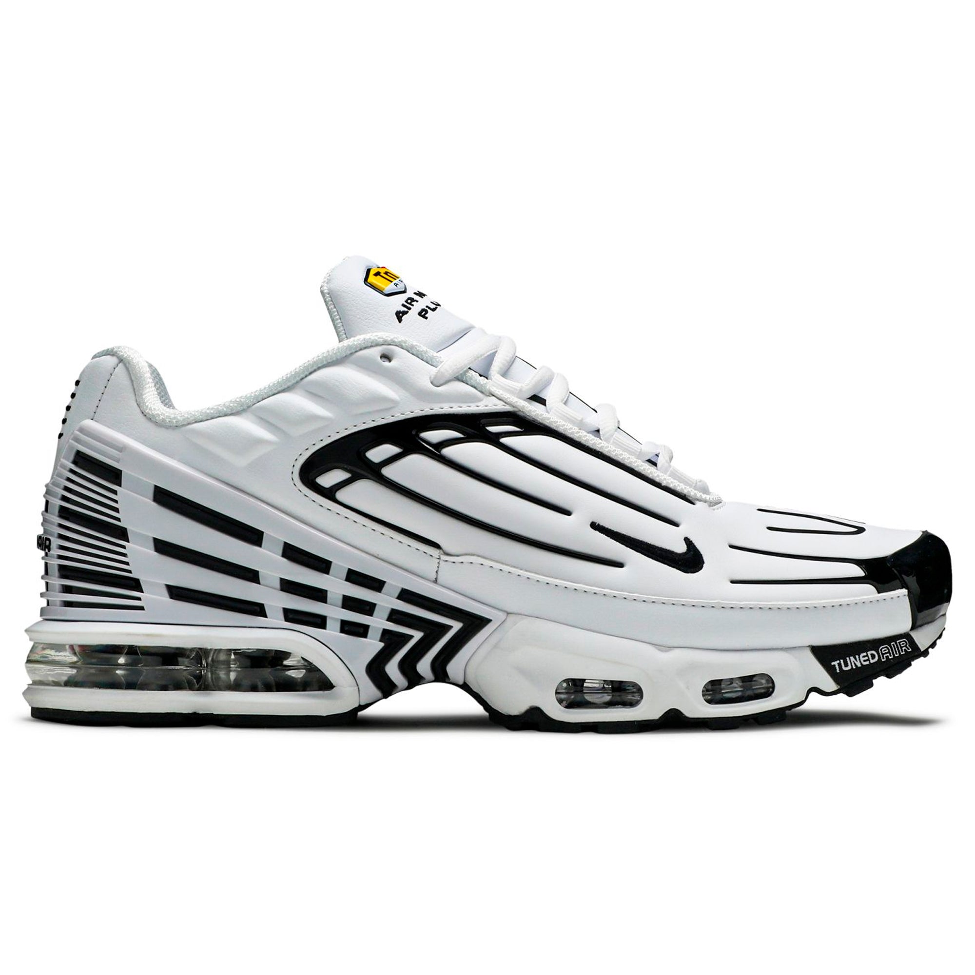 Air Max Plus TN 3 Leather White Black