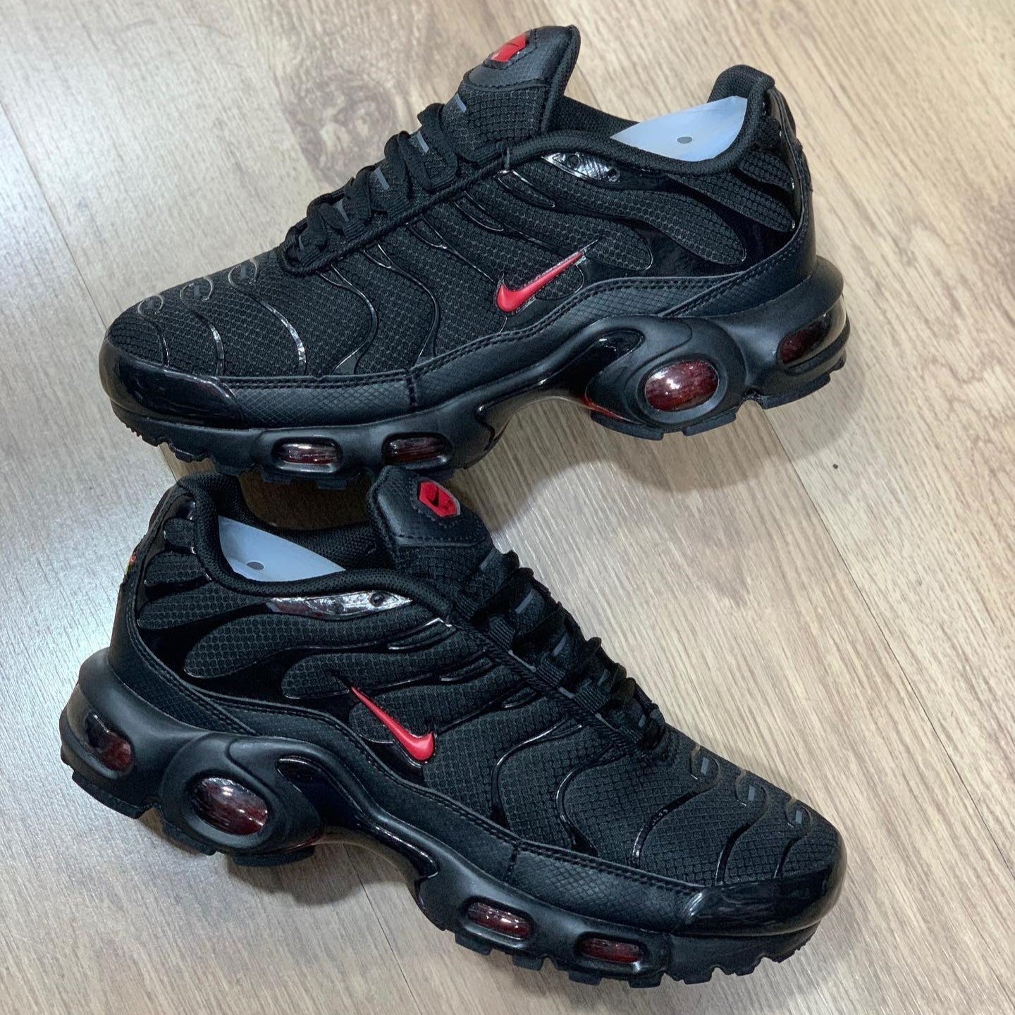 Air Max Plus TN Black Red Swoosh