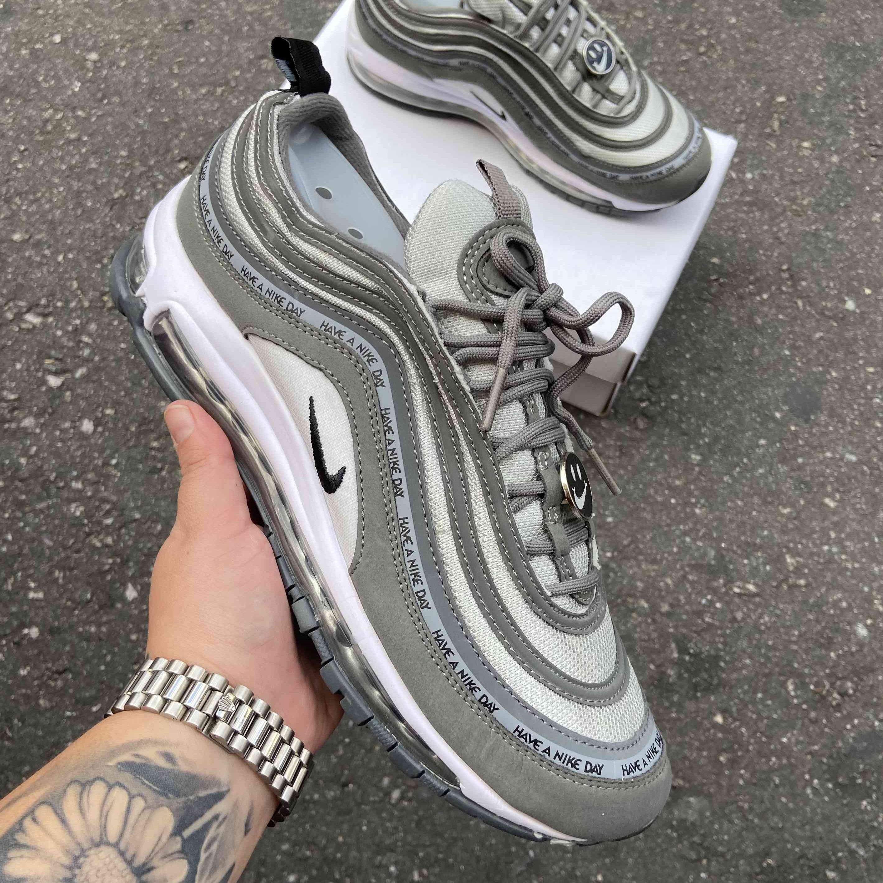 Air Max 97 GS Have A Nike Day Dark Grey