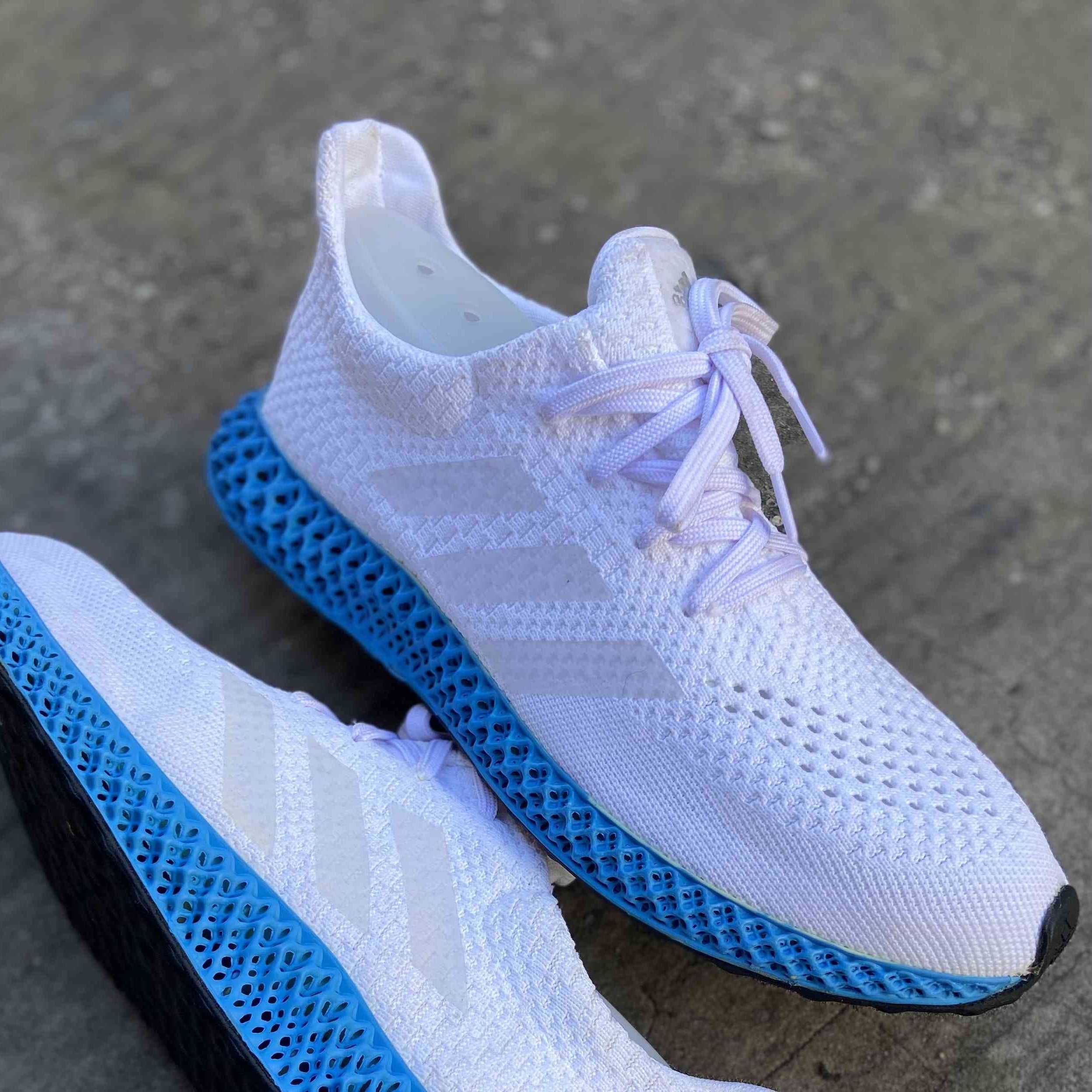 Futurecraft 4D White Blue
