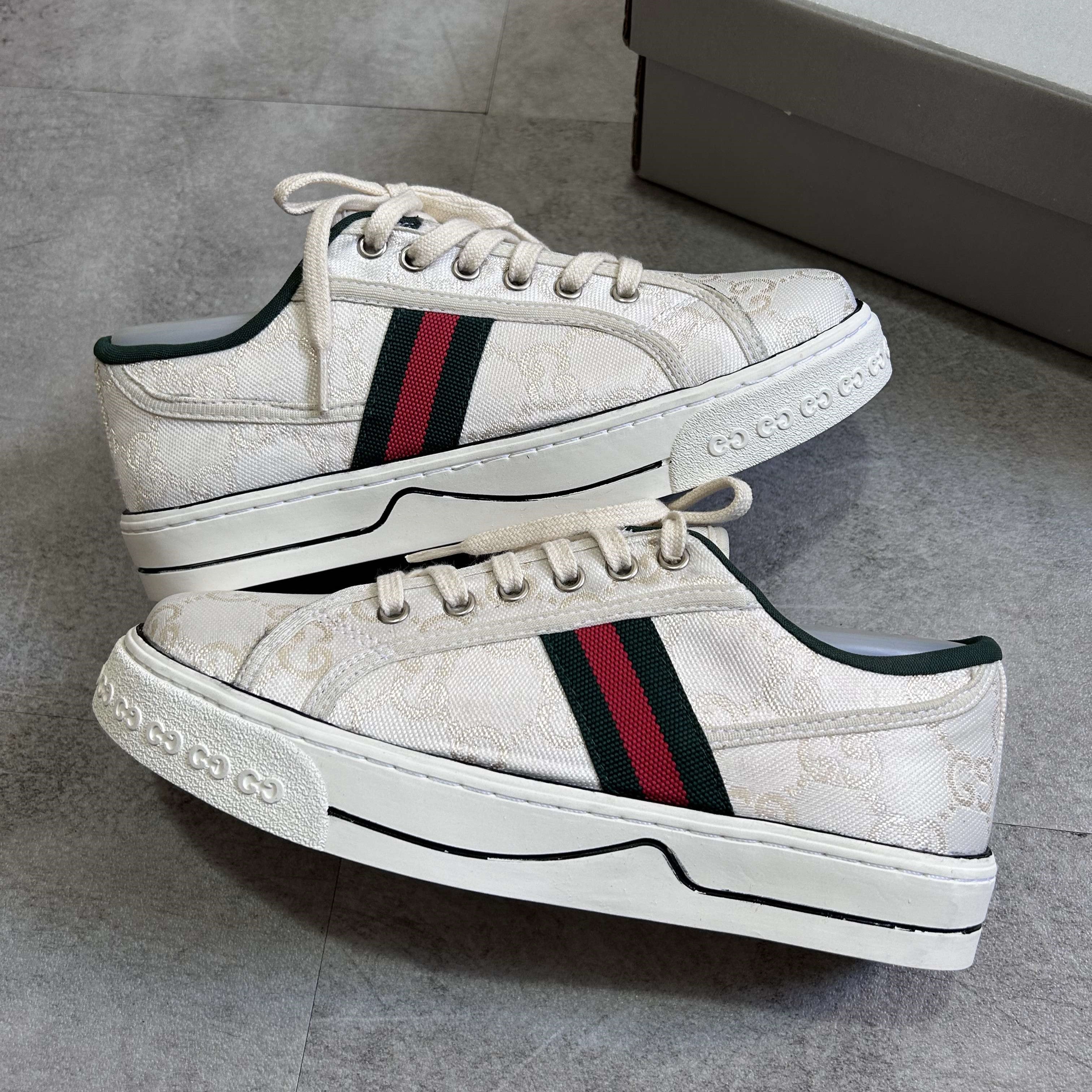 Gucci Tennis 1977 White Mini GG