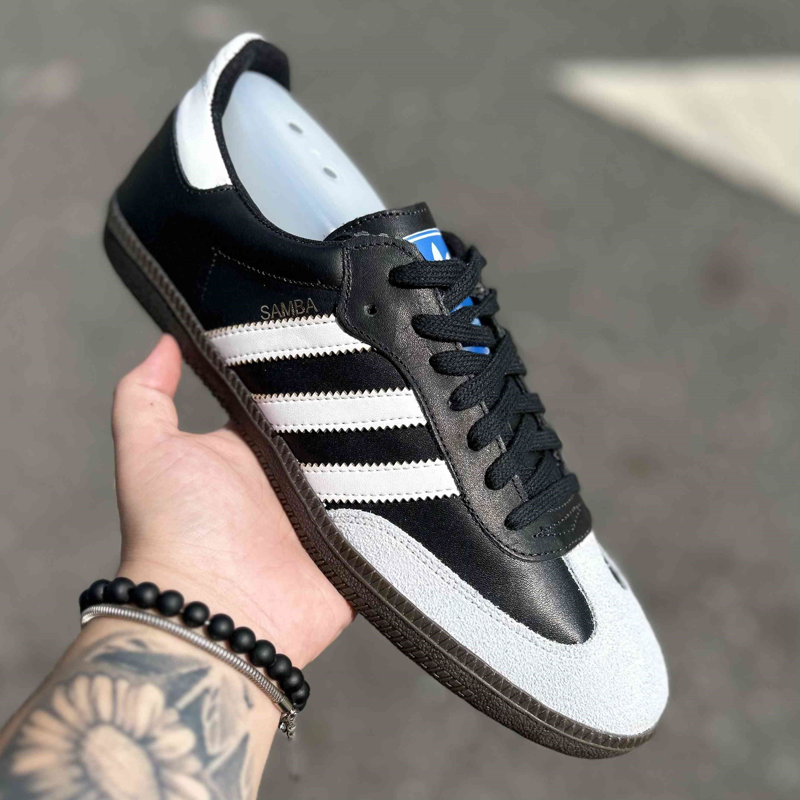 Samba OG J Black White Gum