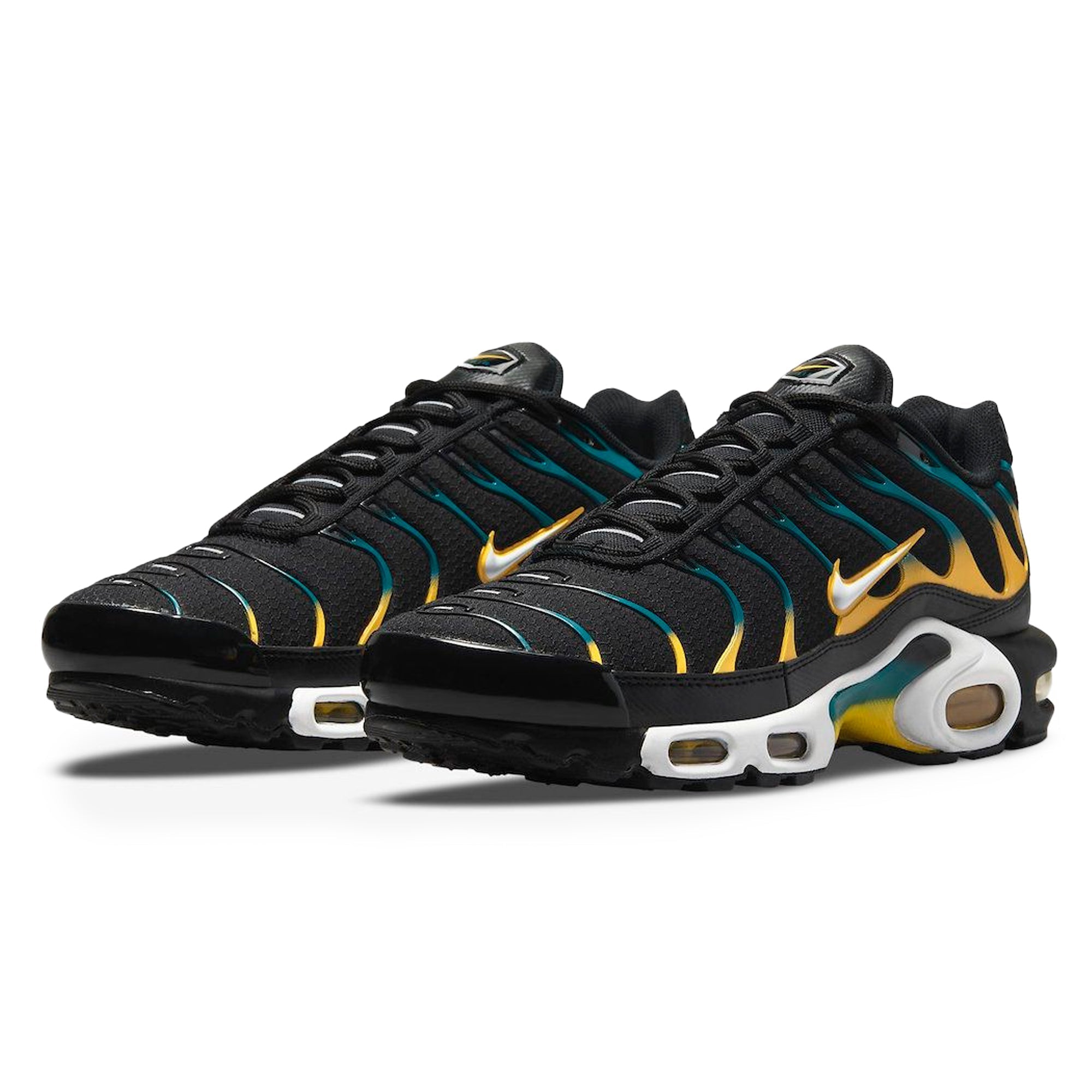 Air Max Plus TN Black University Gold Spruce