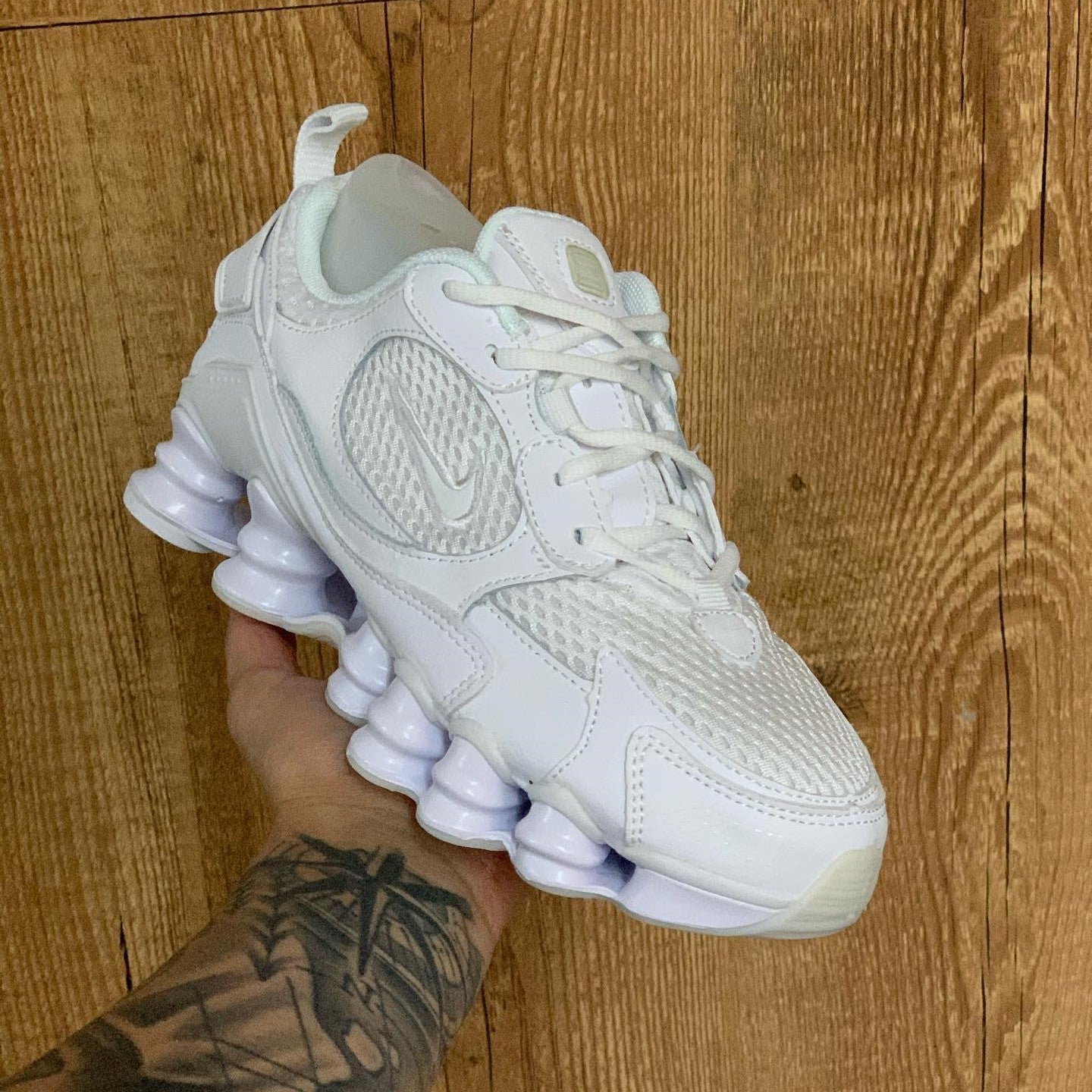 Shox TL Nova White Barely Grape