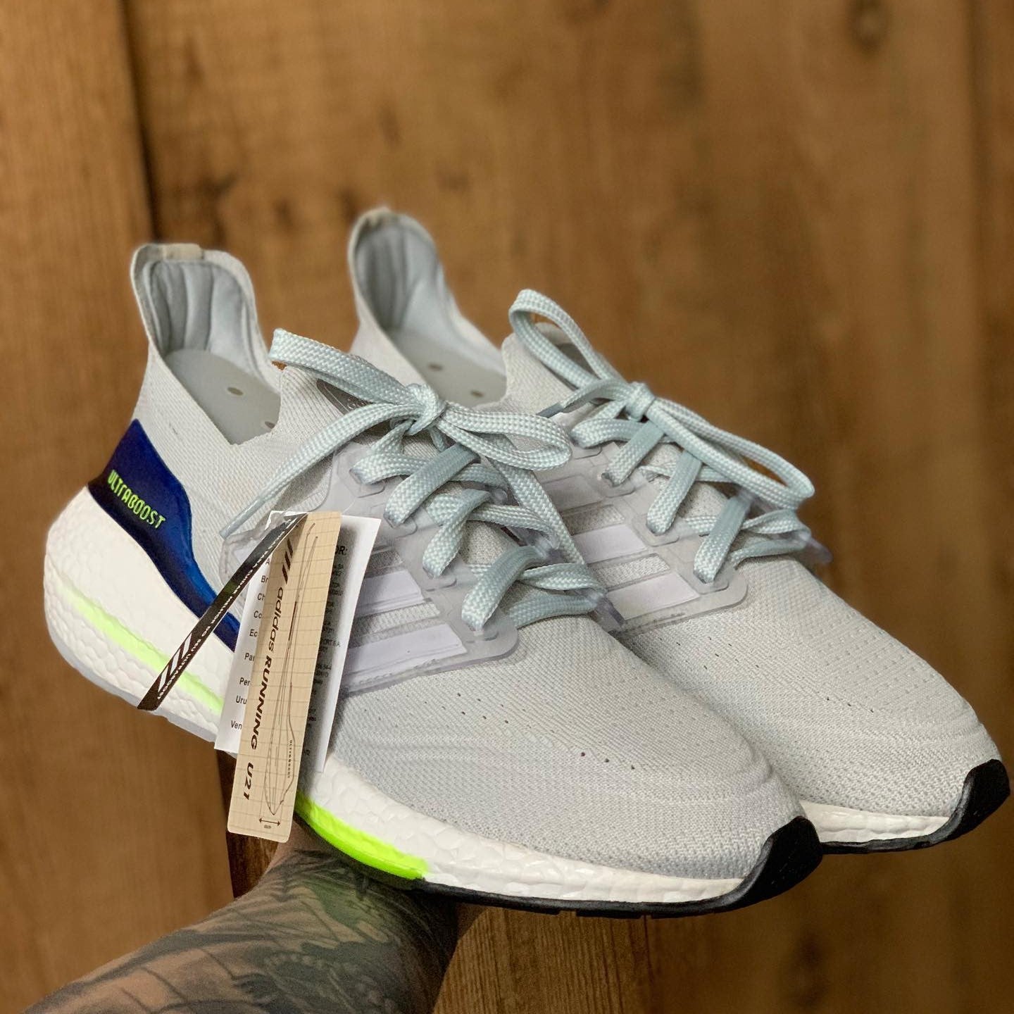 UltraBoost 21 Crystal White