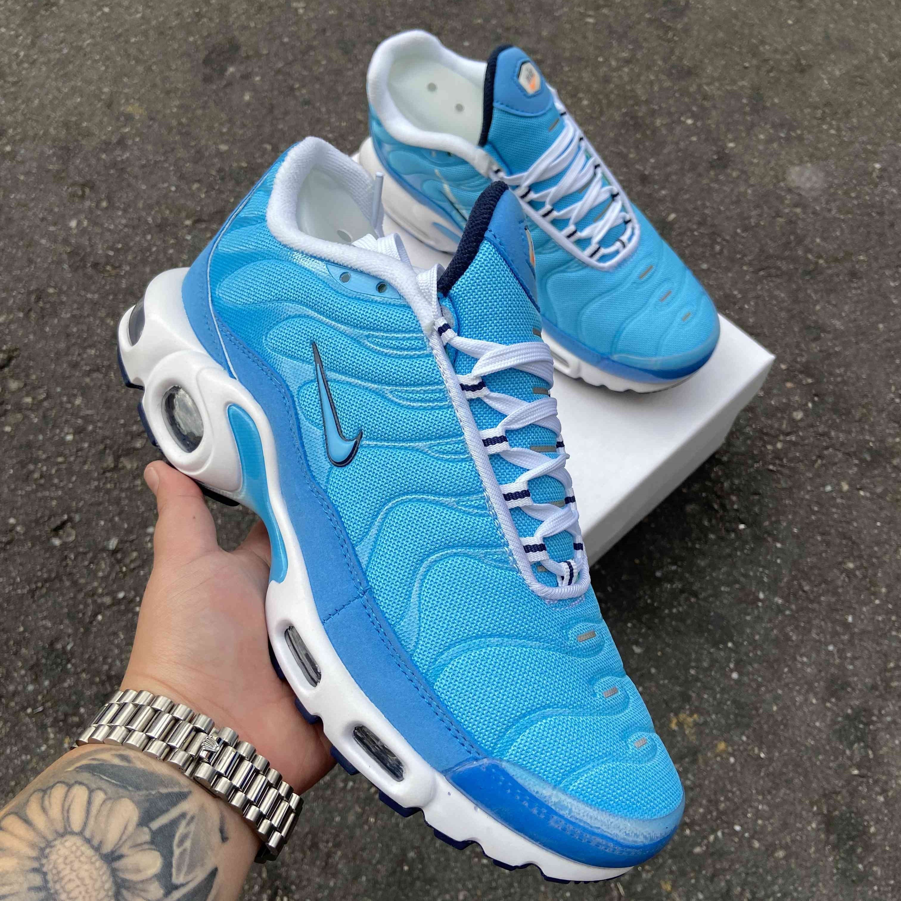 Air Max Plus TN First Use University Blue