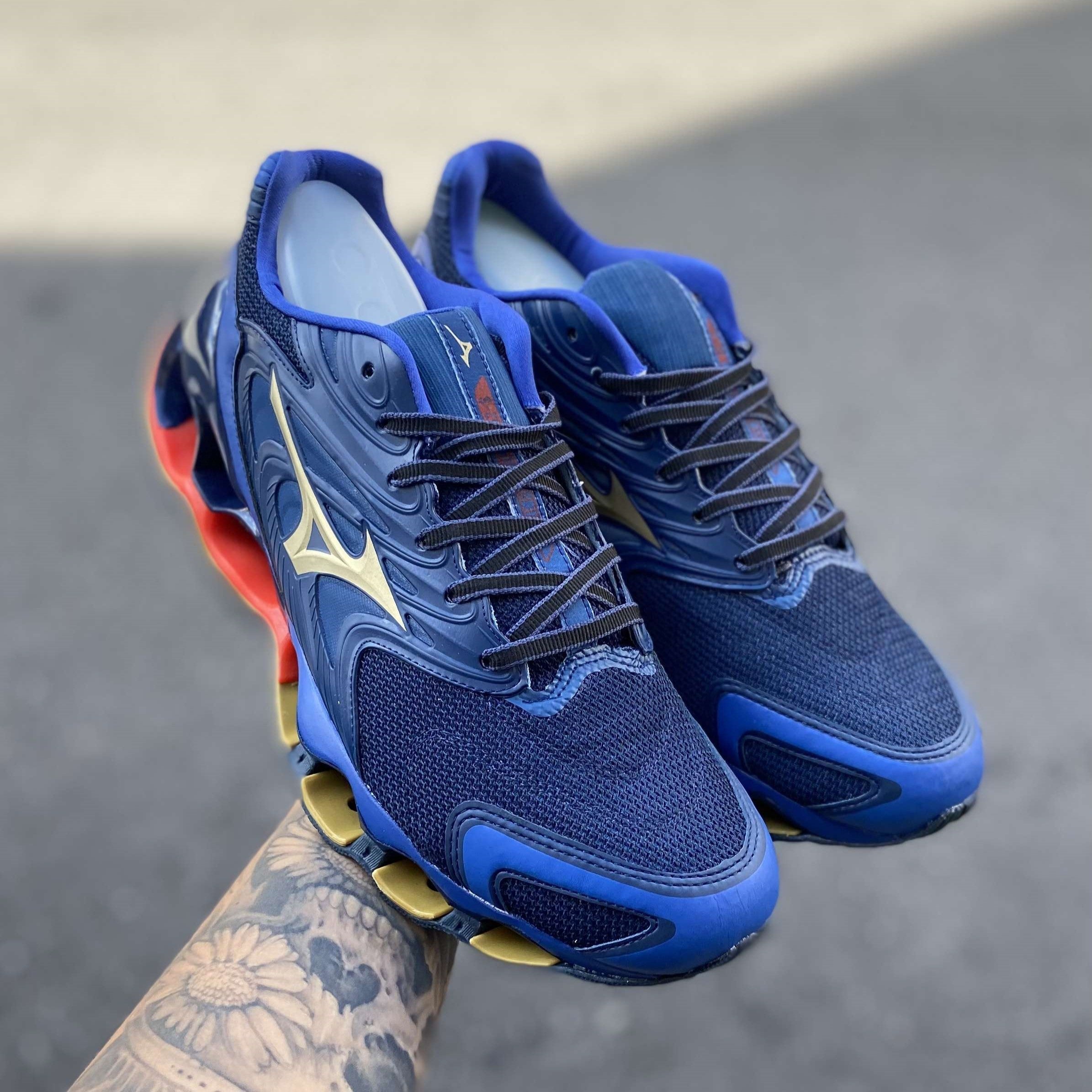 Wave Prophecy 12S Dark Blue Gold Wine Red