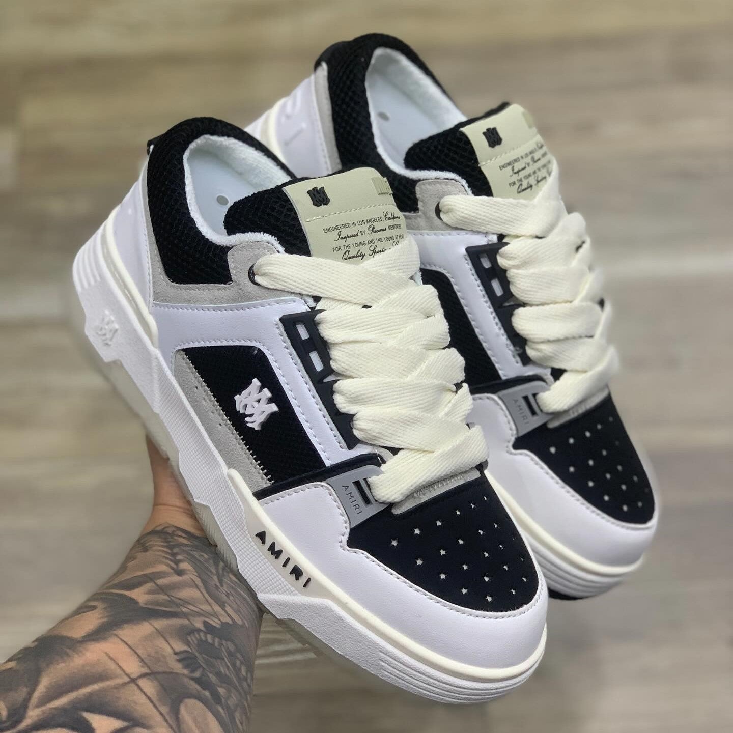 AMIRI MA-1 White Black